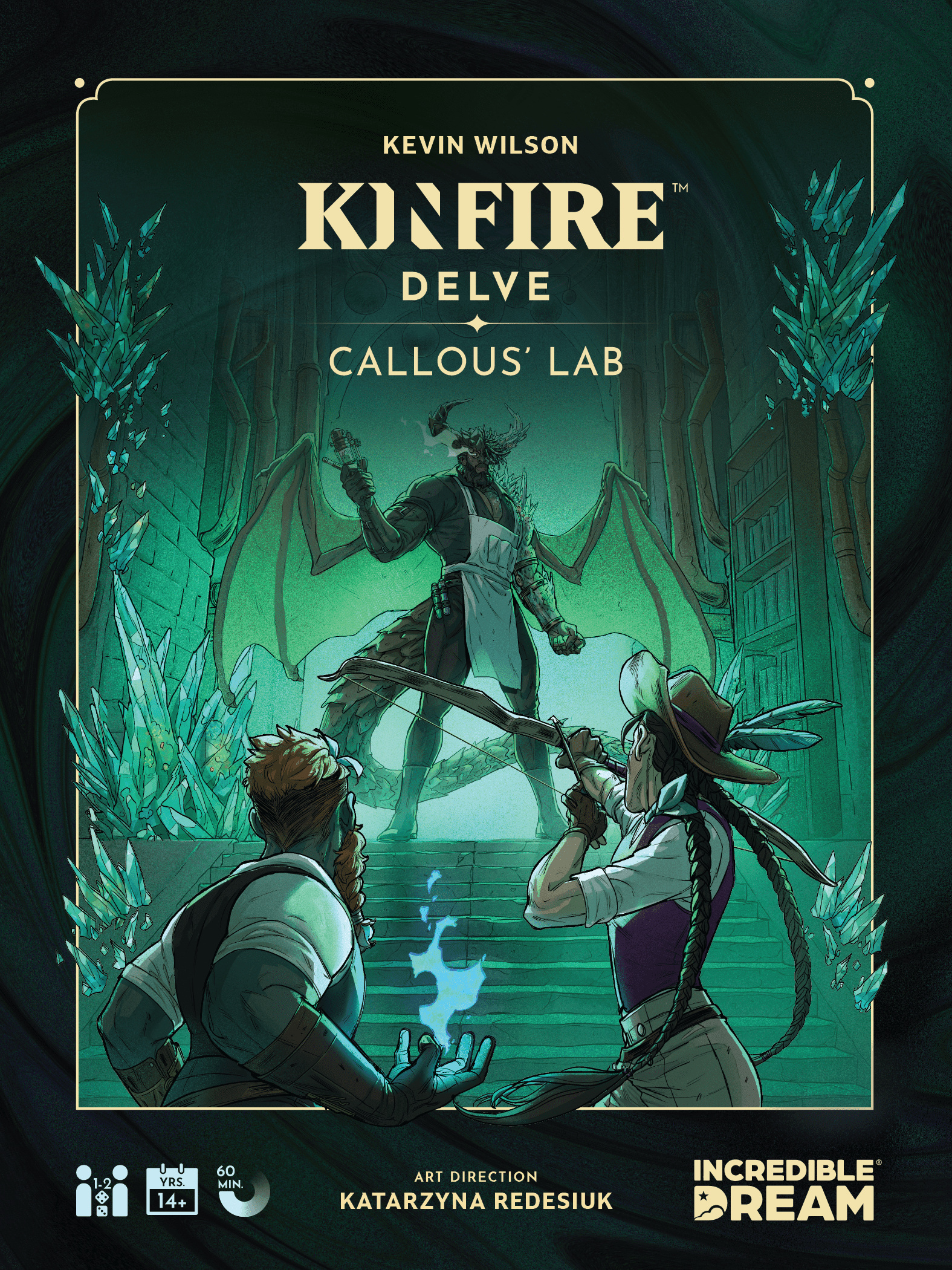 Box cover for Kinfire Delve: Callous' Lab