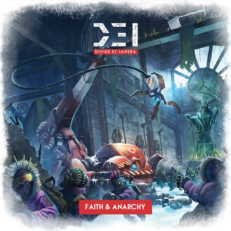 Box cover for D.E.I.: Divide et Impera – Faith & Anarchy Miniature Version