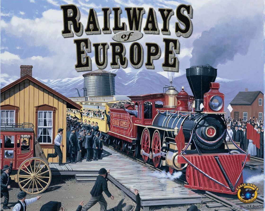 Box cover for Railways of Europe