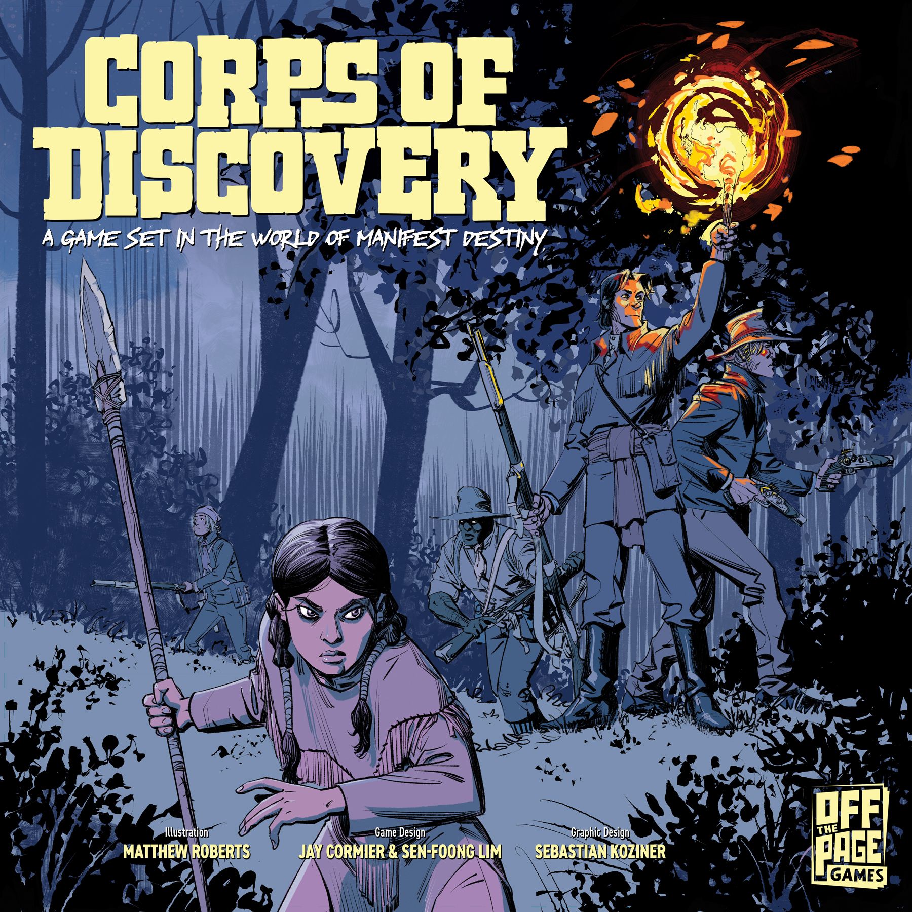 Box cover for Corps of Discovery: A Game Set in the World of Manifest Destiny