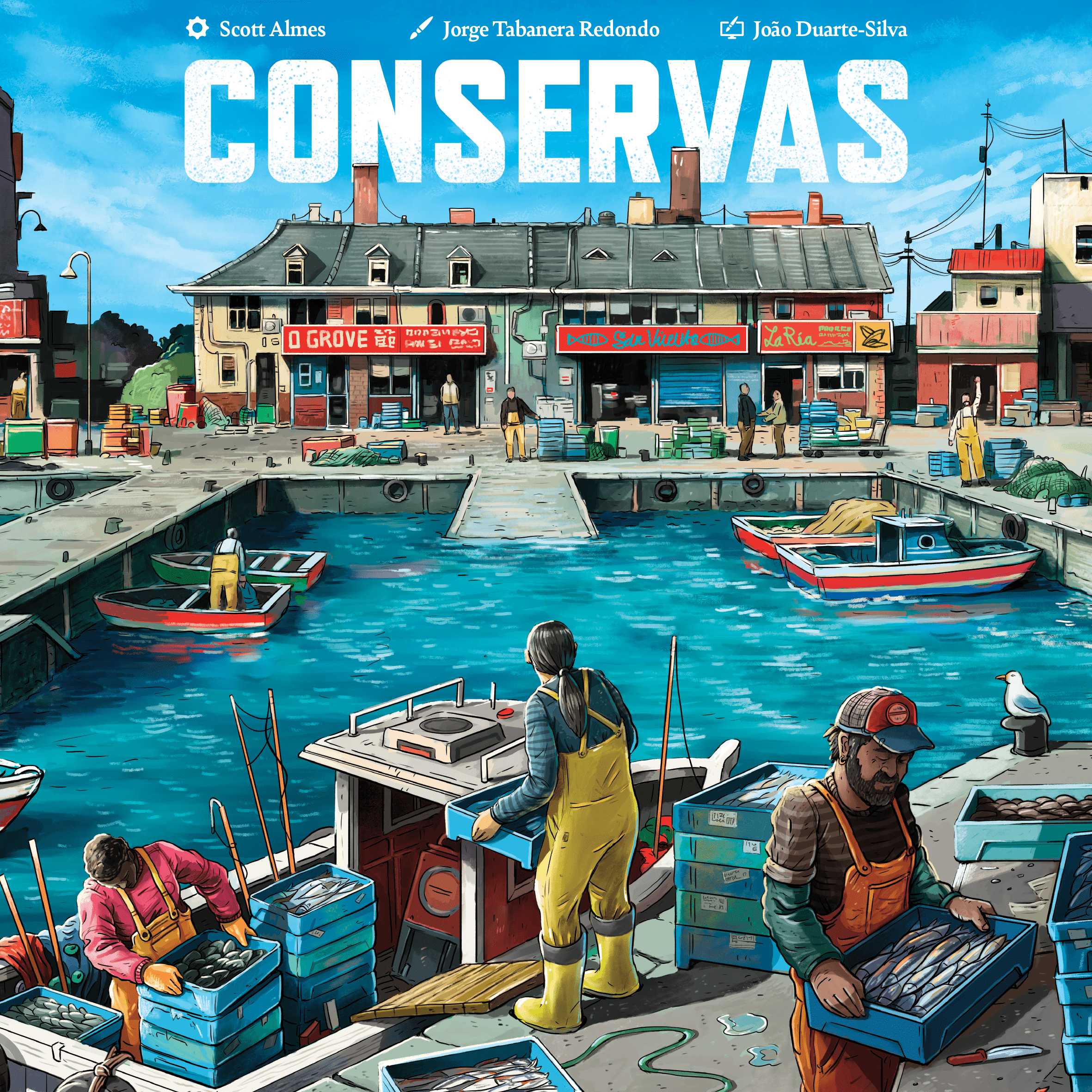 Box cover for Conservas