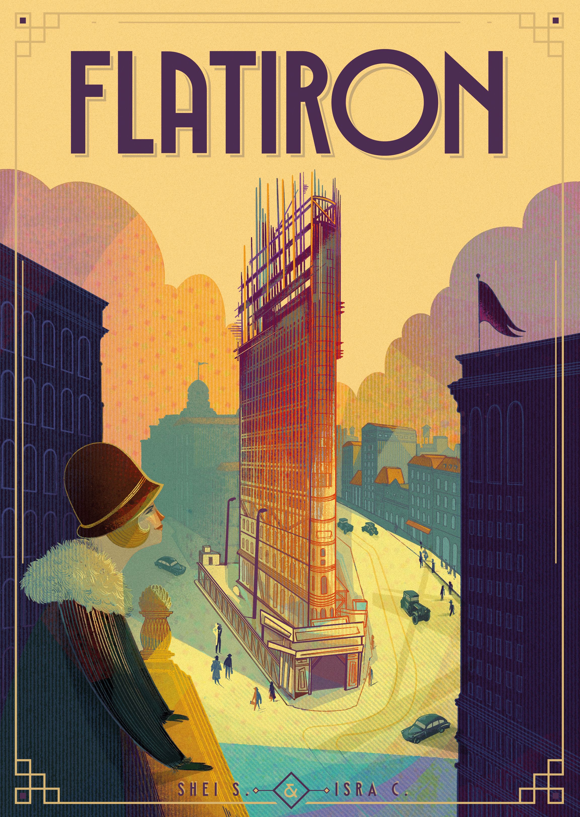 Box cover for Flatiron