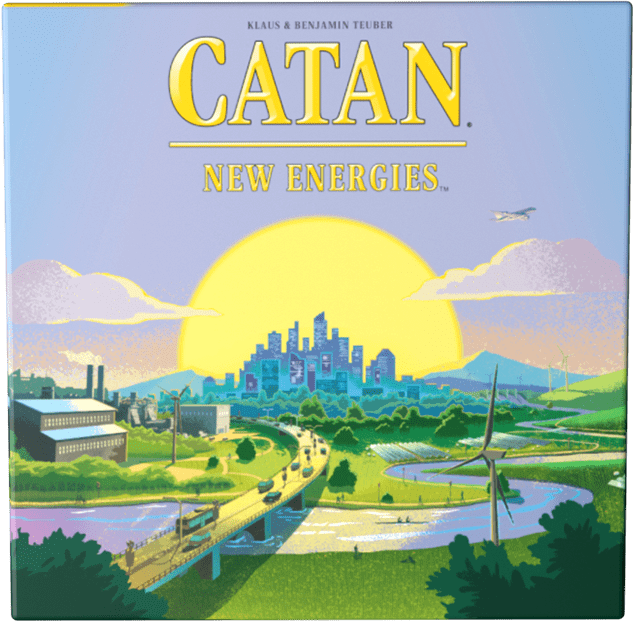 Box cover for Catan: New Energies