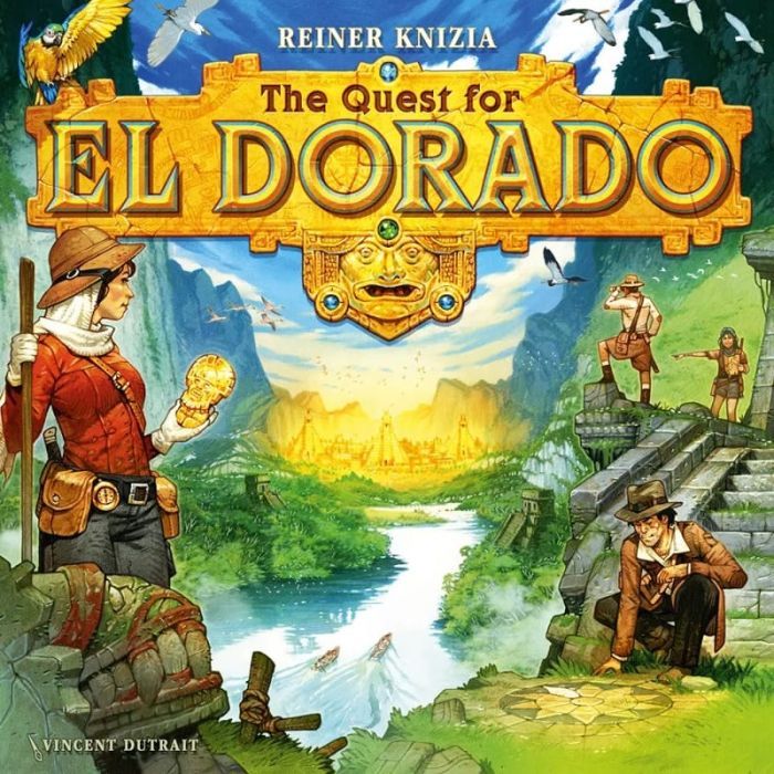 Box cover for Quest for El Dorado