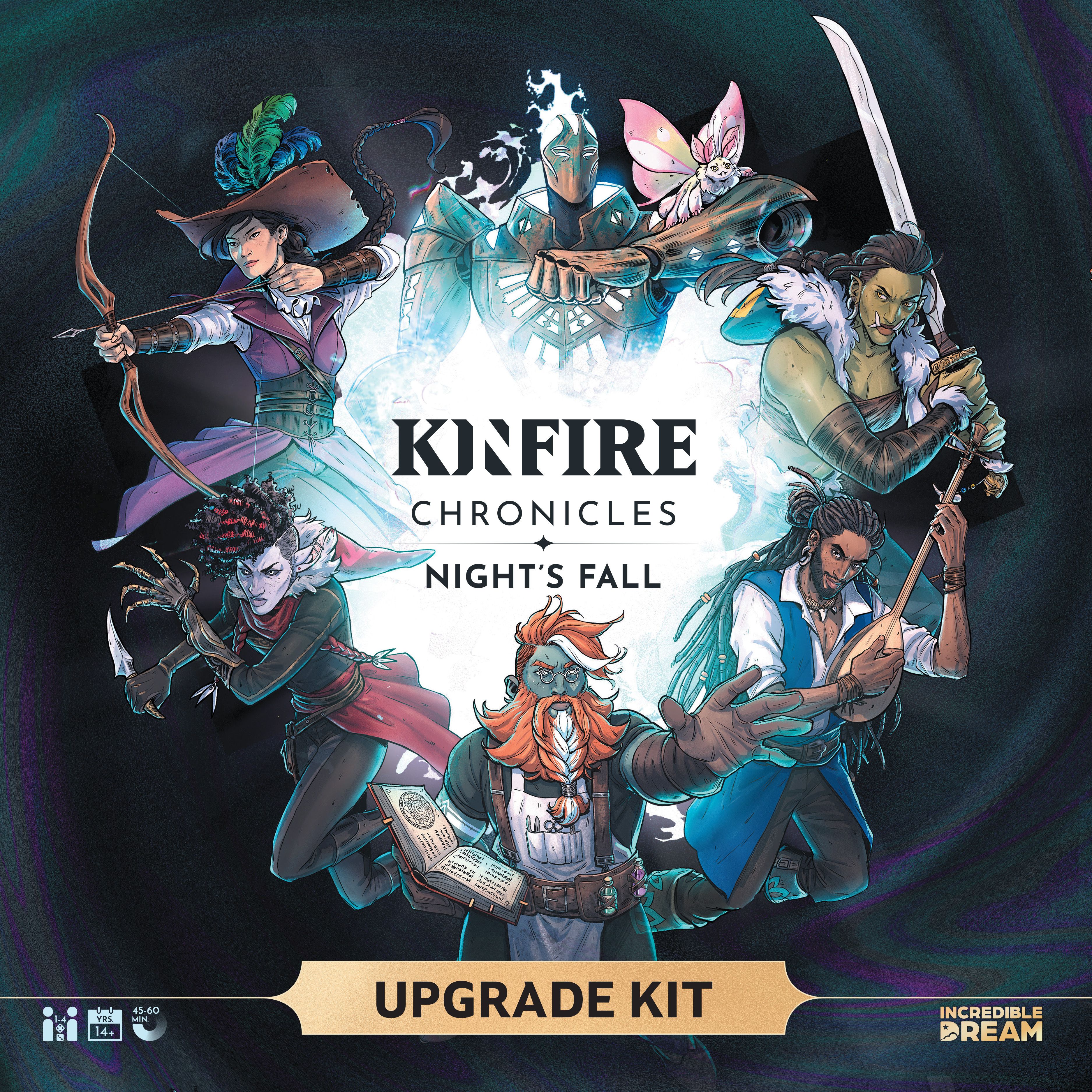 Box cover for Kinfire Chronicles: Night's Fall - Upgrade Kit