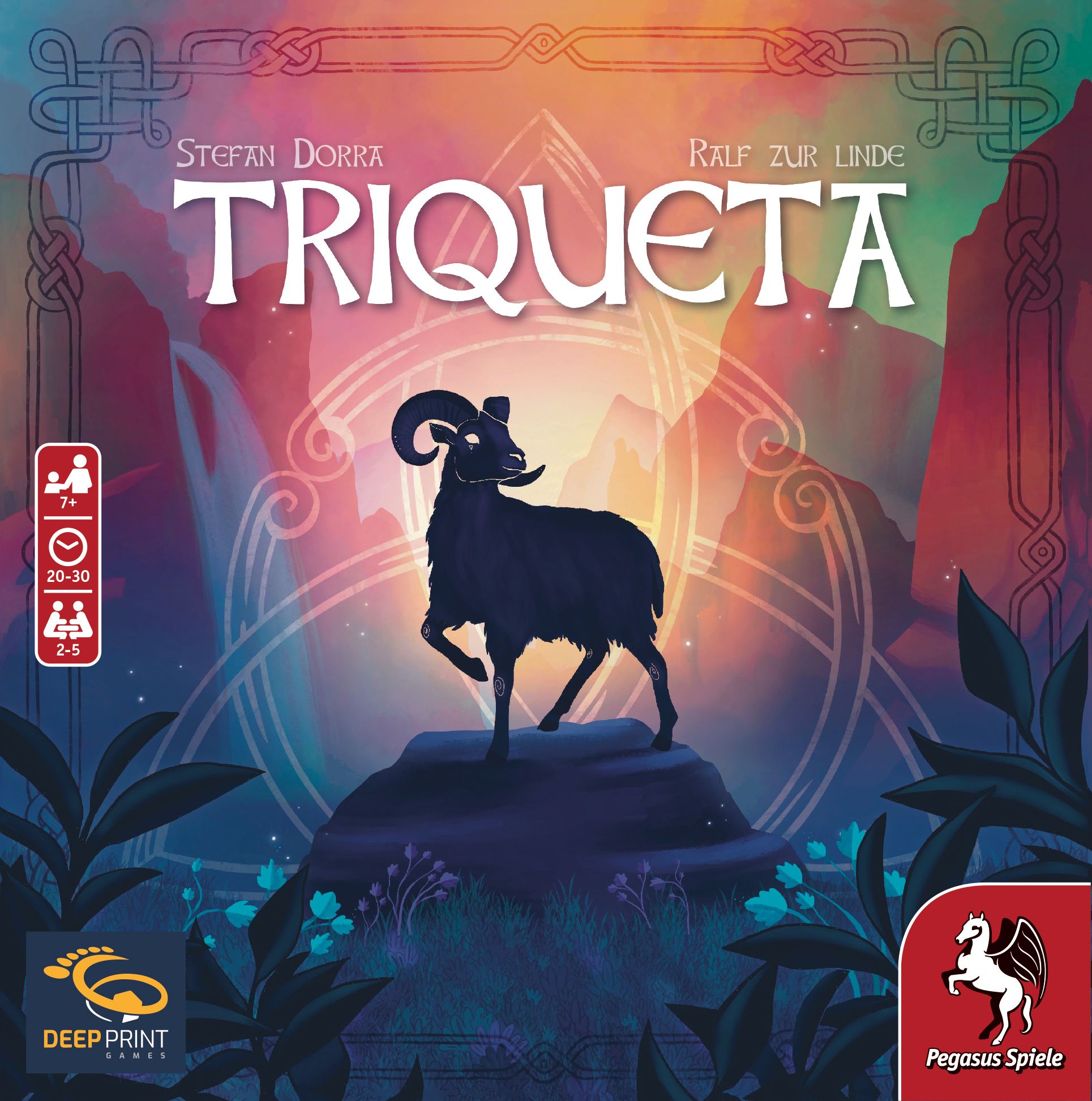 Box cover for Triqueta