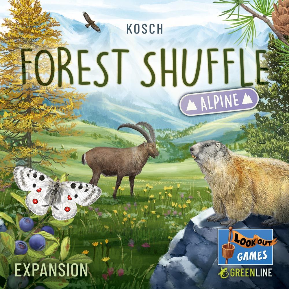 Box cover for Forest Shuffle: Alpine Expansion