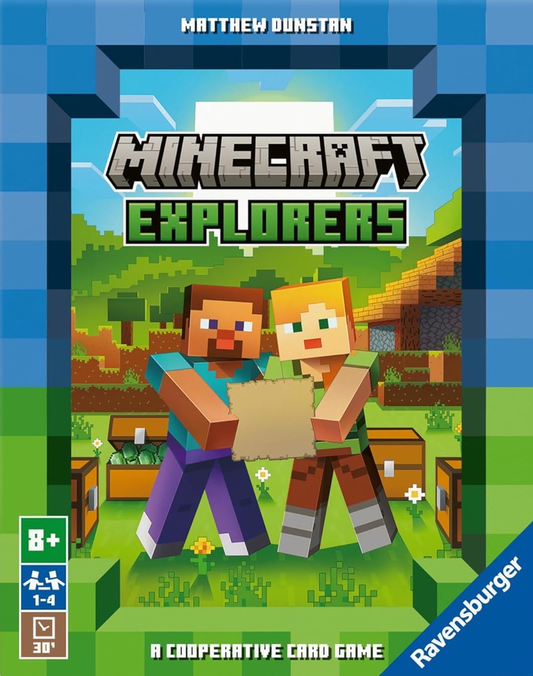 Box cover for Minecraft Explorers