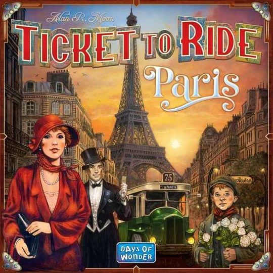 Box cover for Ticket to Ride: Paris