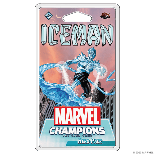 Box cover for Marvel Champions: The Card Game – Iceman Hero Pack