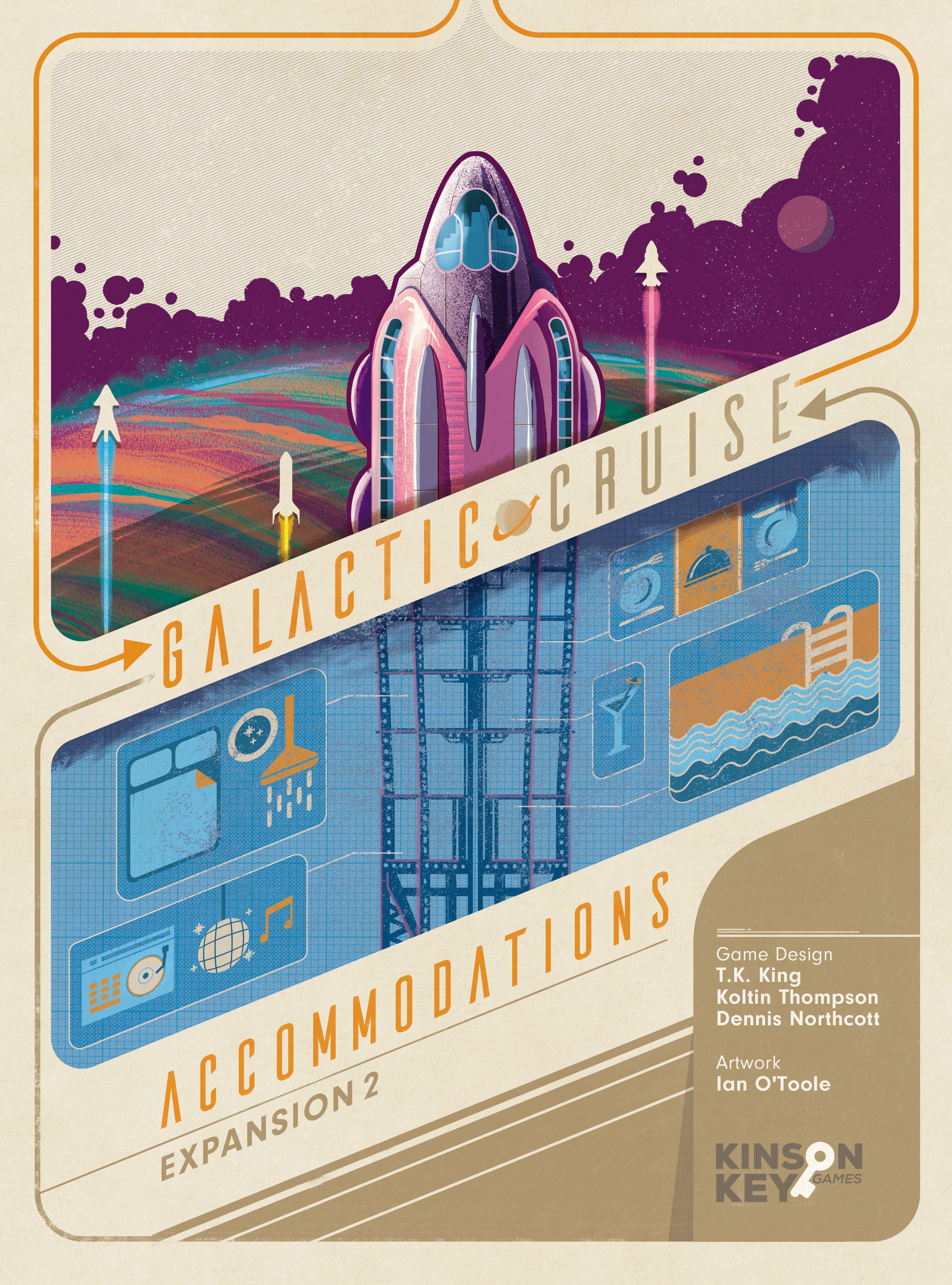 Box cover for Galactic Cruise: Accommodations