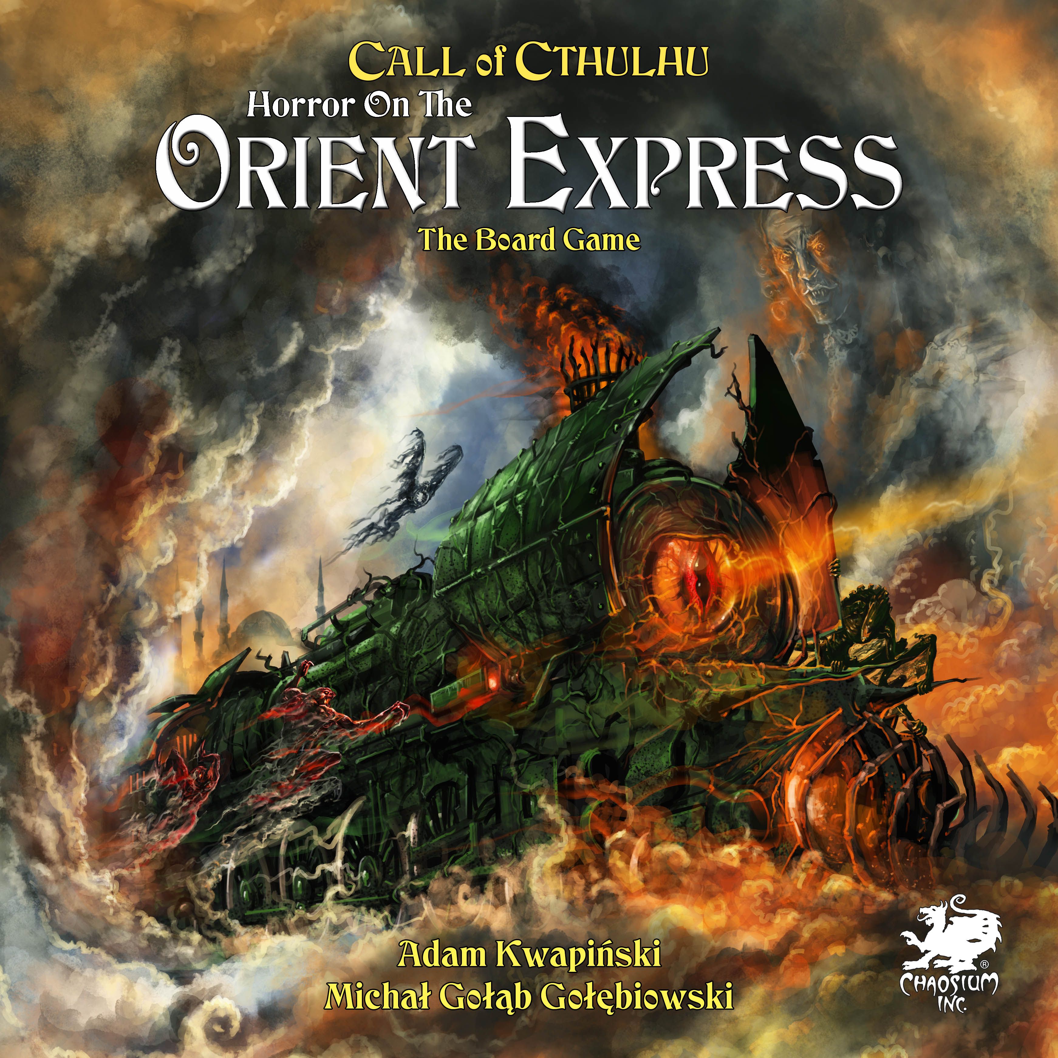 Box cover for Horror on the Orient Express: The Board Game