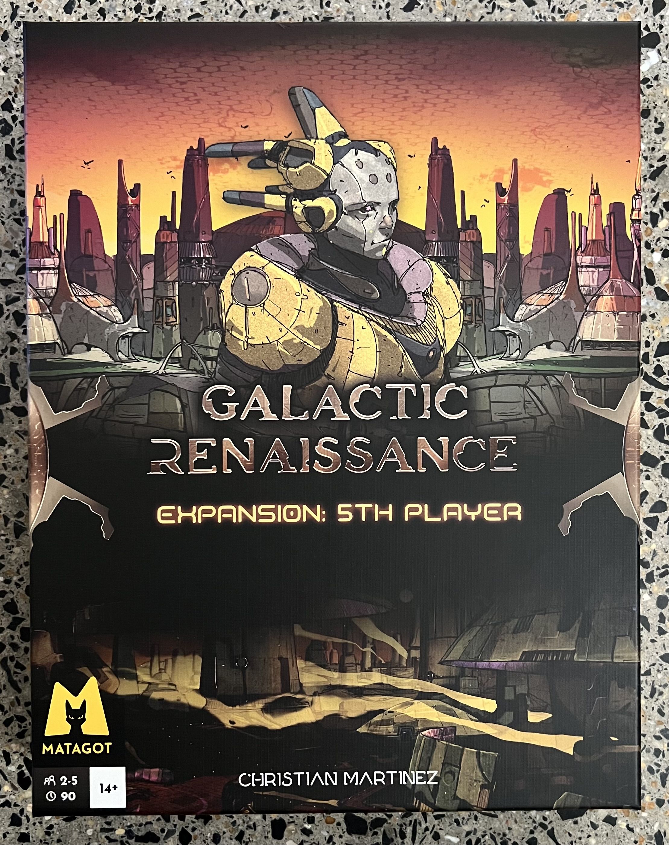 Box cover for Galactic Renaissance: 5th Player