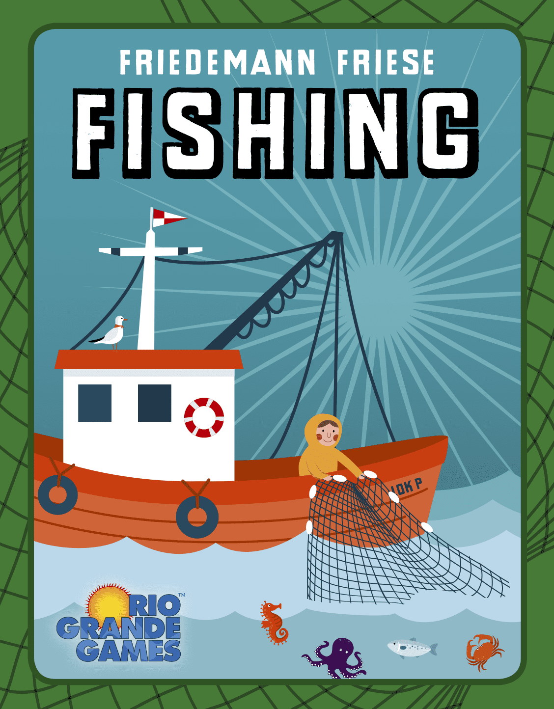 Box cover for Fischen (Fishing)