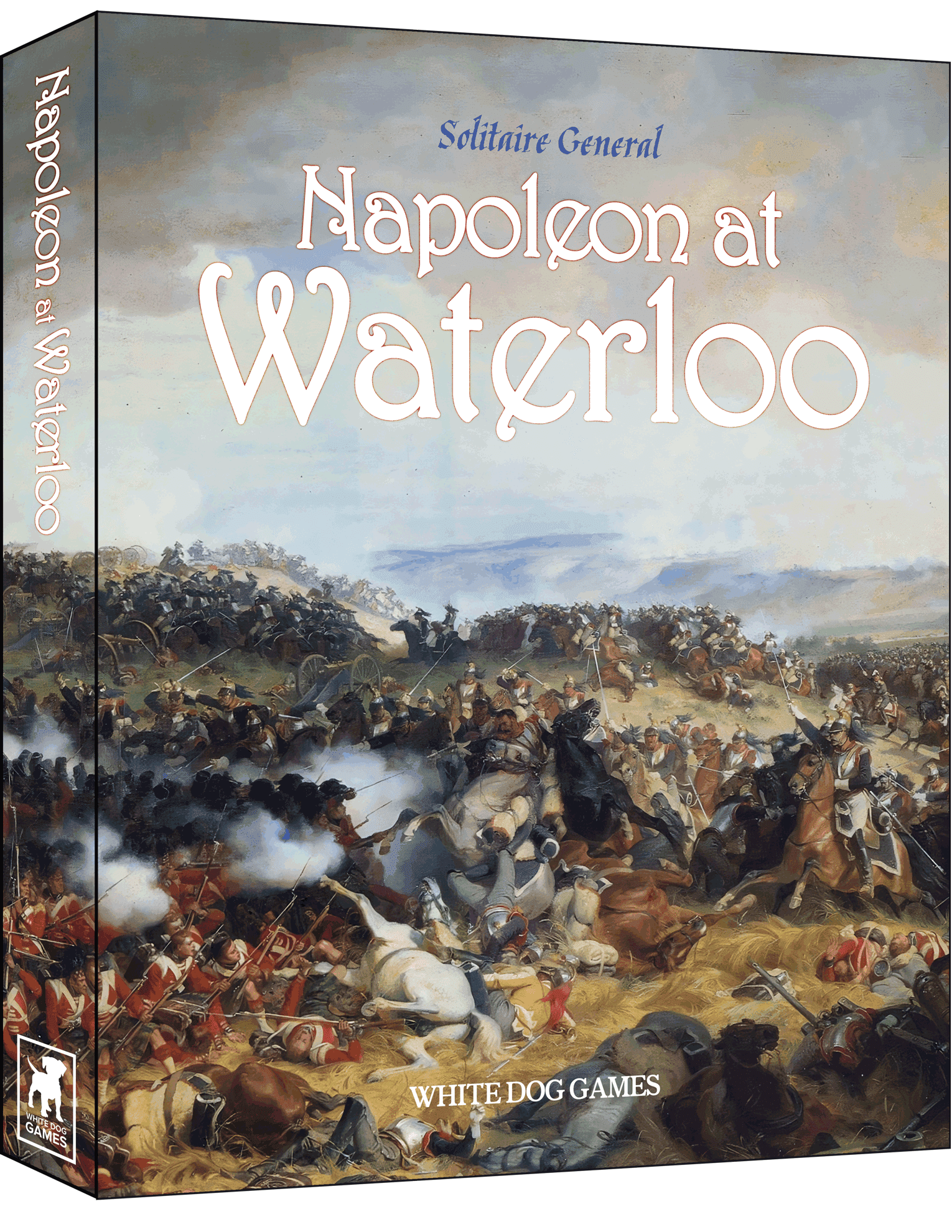 Box cover for Solitaire General: Napoleon at Waterloo