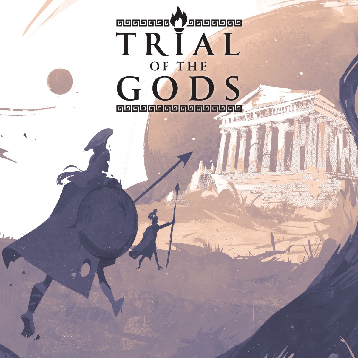 Box cover for Trial of the Gods