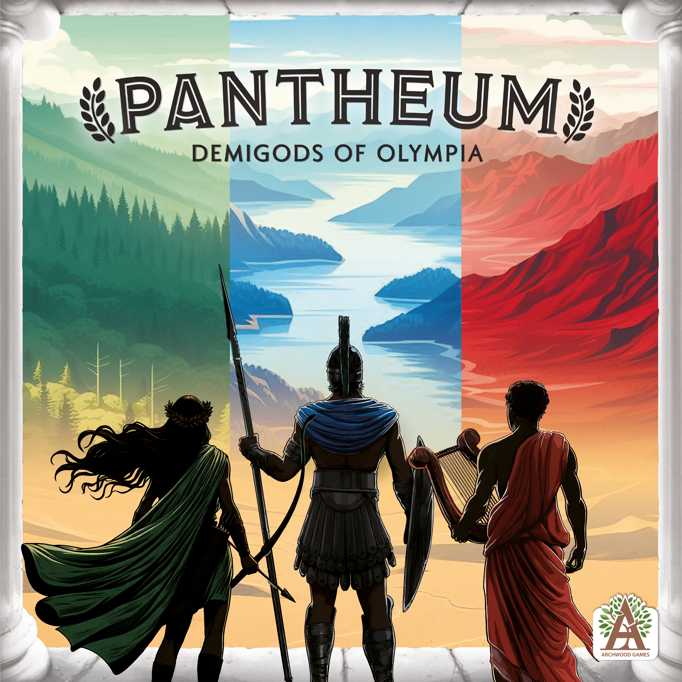 Box cover for Pantheum: Demigods of Olympia