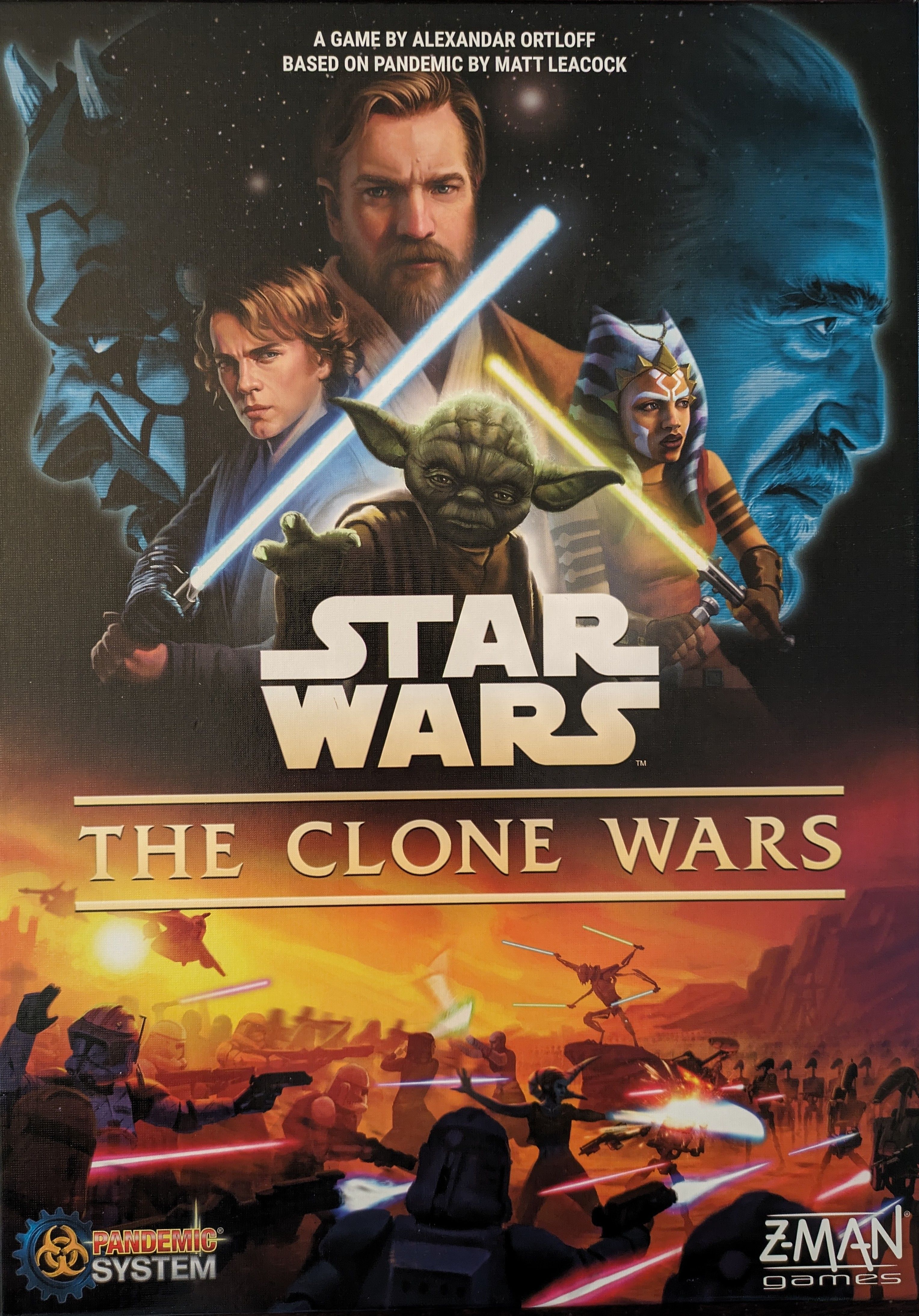 Box cover for Star Wars: The Clone Wars