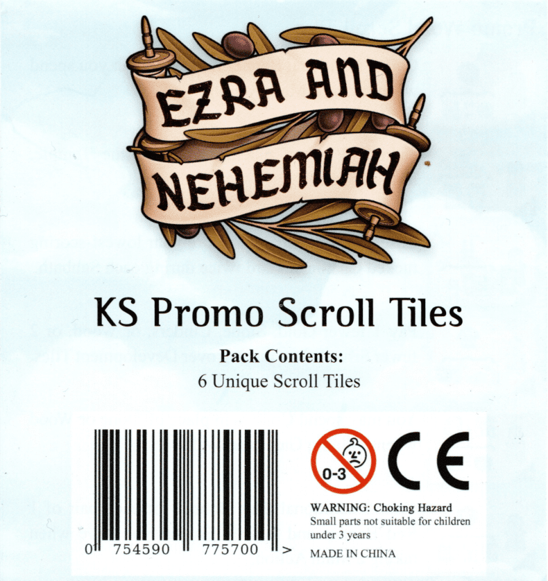 Ezra and Nehemiah: Scroll Tiles Promo