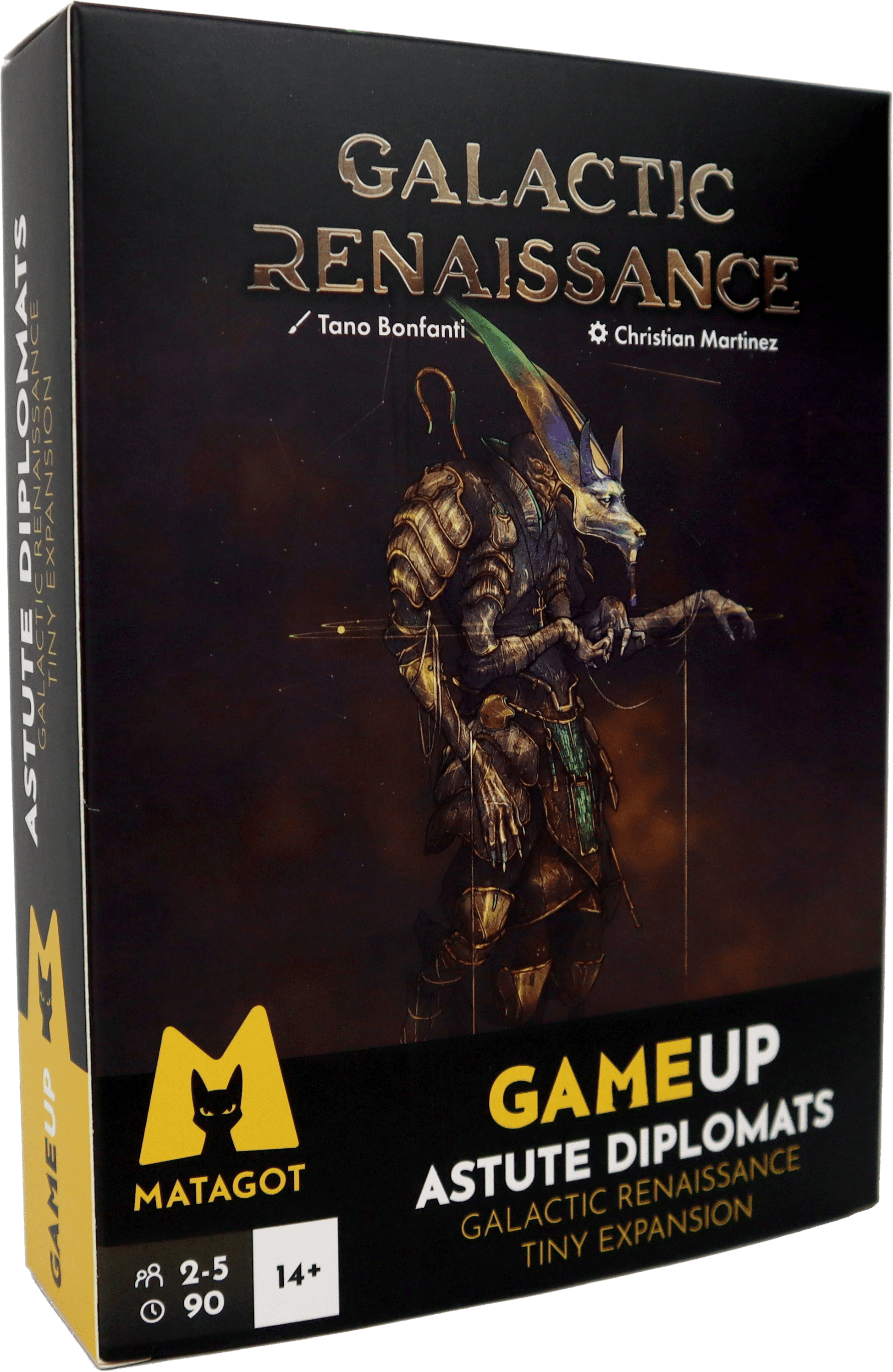 Box cover for Galactic Renaissance: Astute Diplomats Game Up