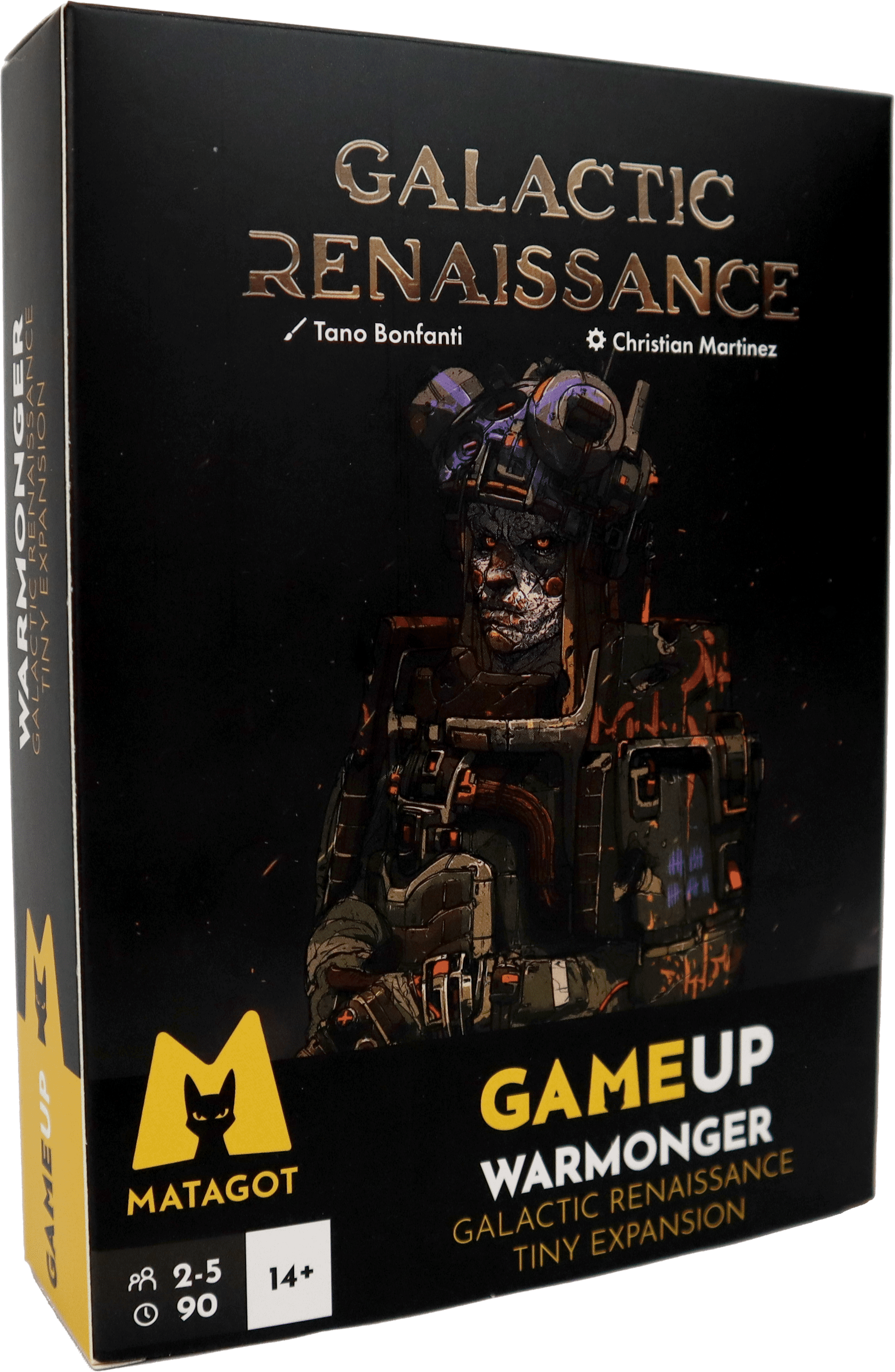 Box cover for Galactic Renaissance: Warmonger Game Up