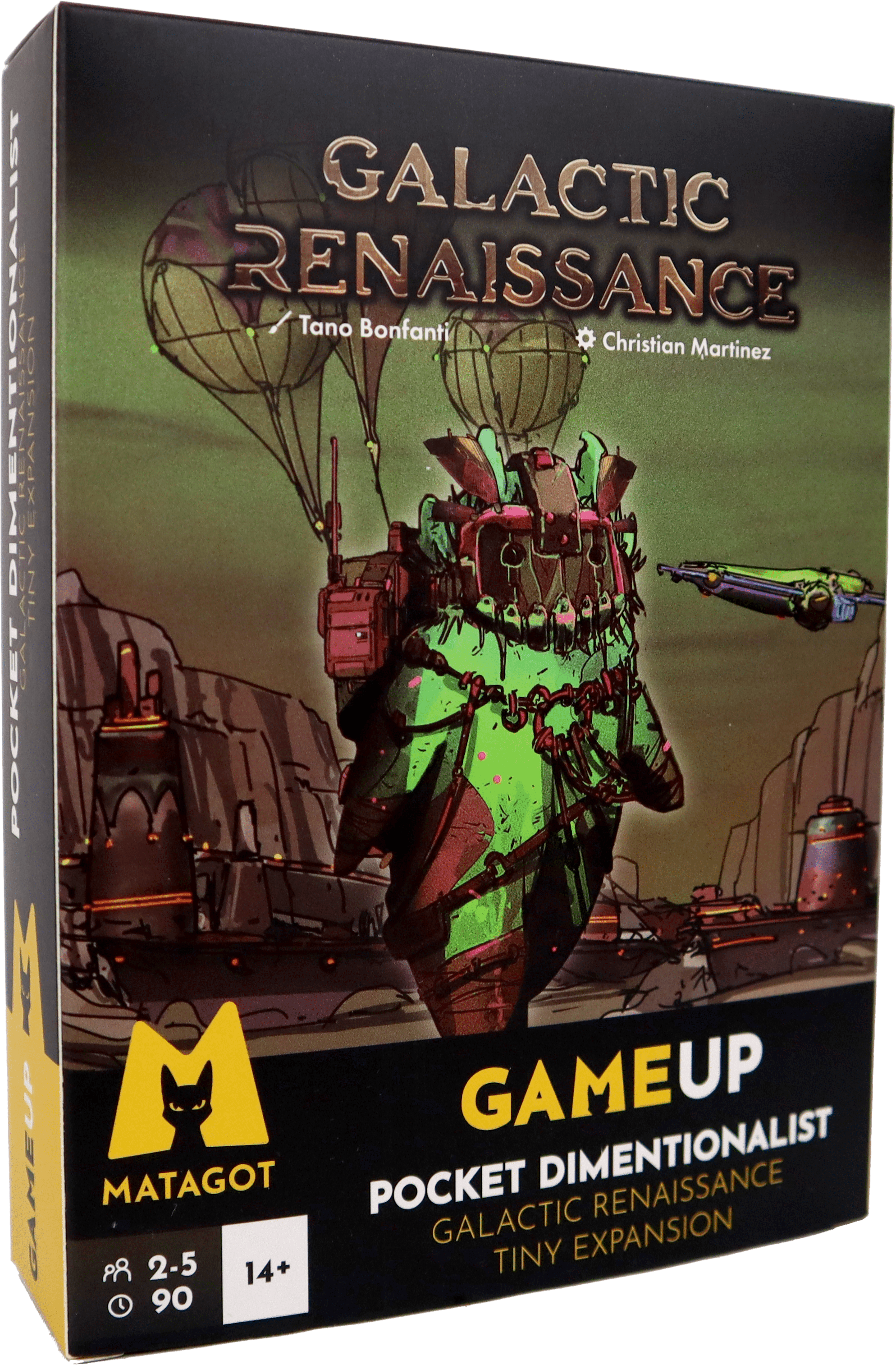 Box cover for Galactic Renaissance: Pocket Dimentionalist Game Up