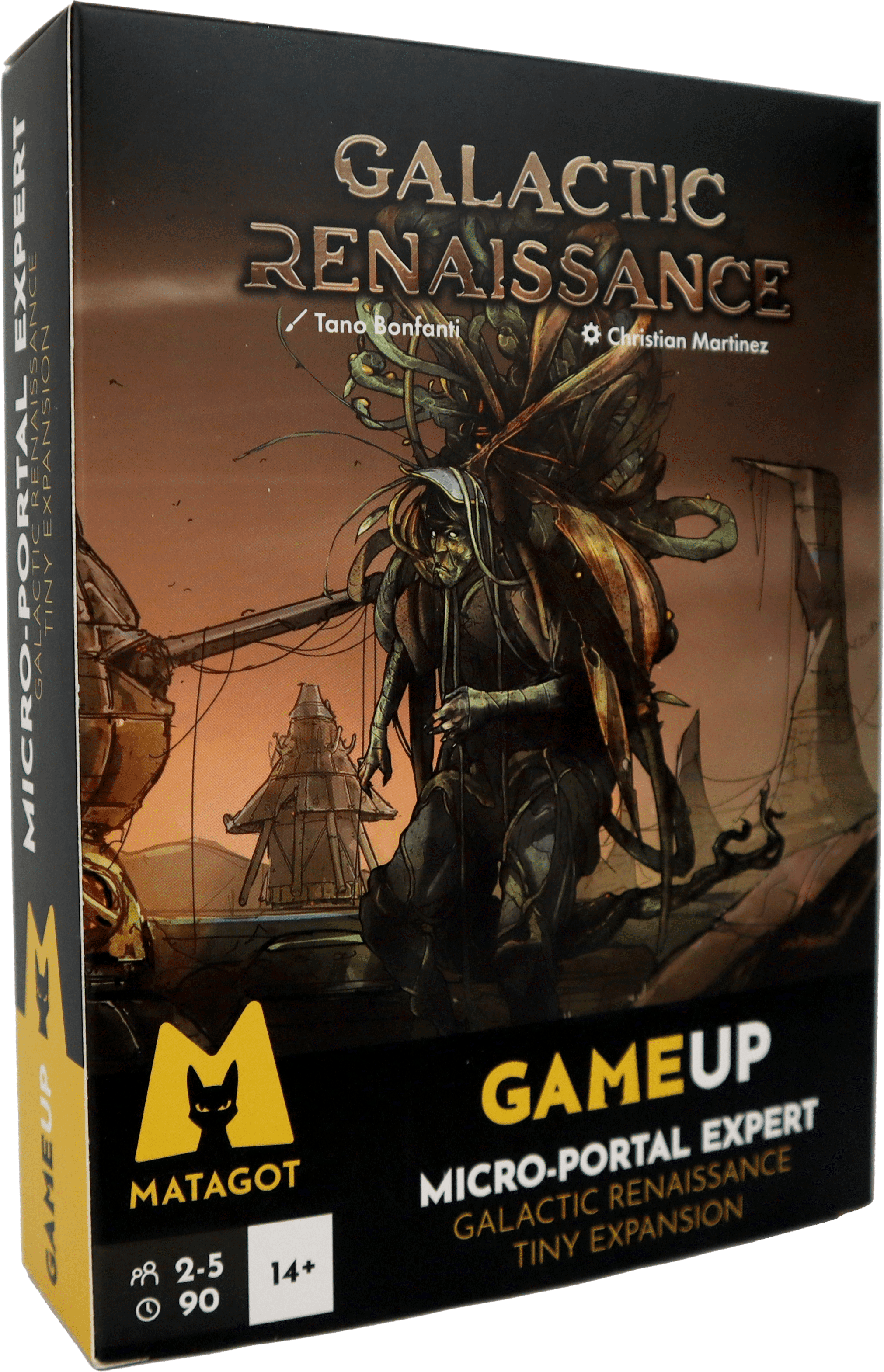 Box cover for Galactic Renaissance: Micro-portal Expert Game Up