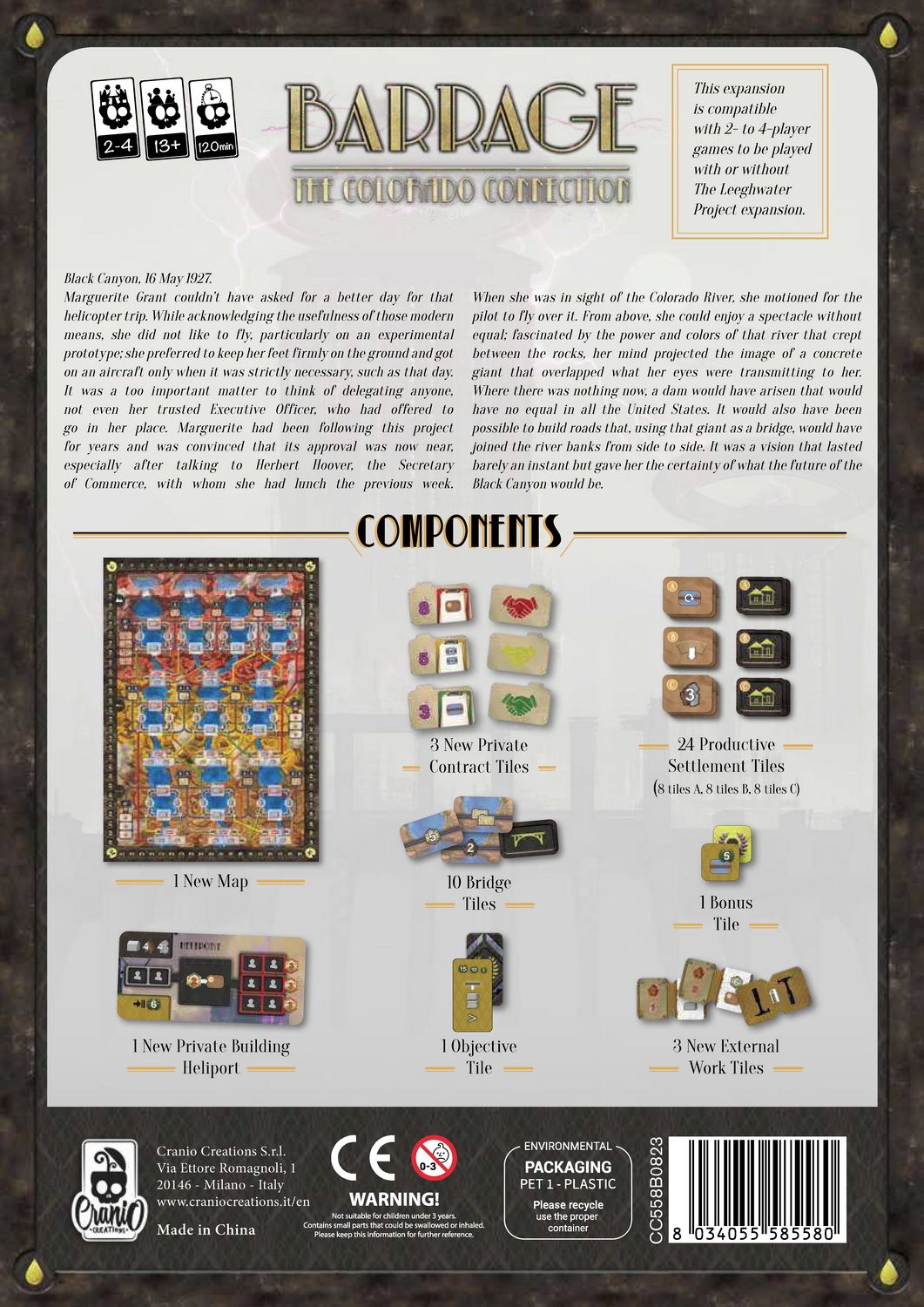 Box cover for Barrage: The Colorado Connection