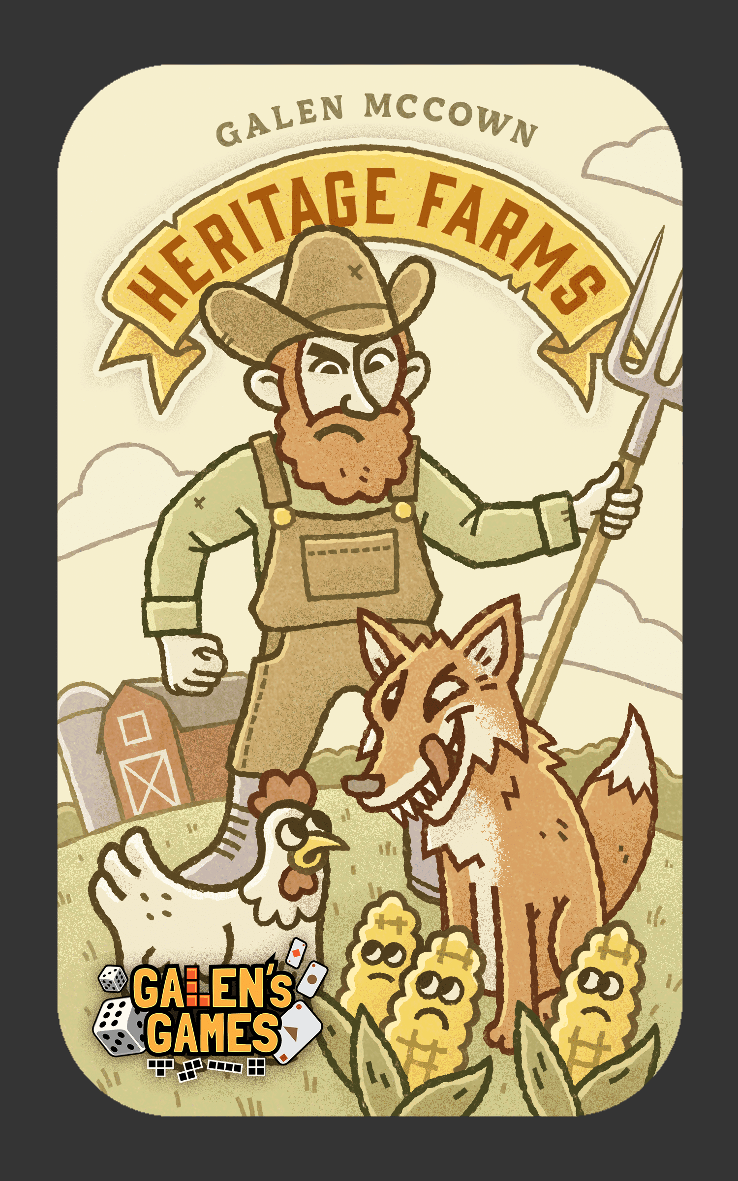 Box cover for Heritage Farms
