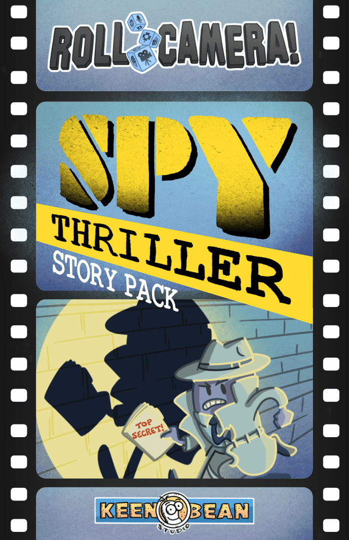 Box cover for Roll Camera!: Spy Thriller Story Pack