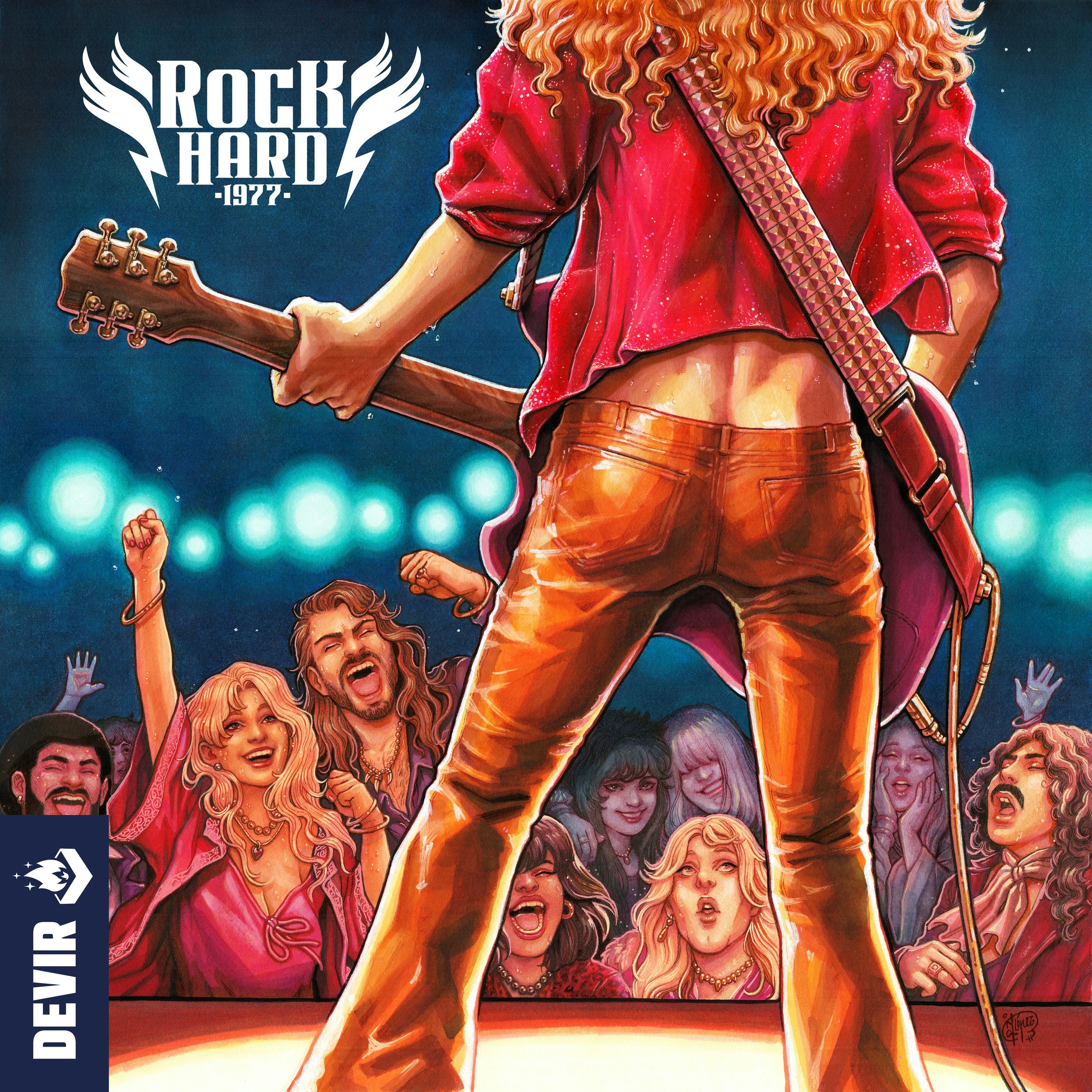 Box cover for Rock Hard 1977