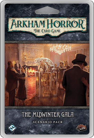 Box cover for Arkham Horror: The Card Game - The Midwinter Gala: Scenario Pack