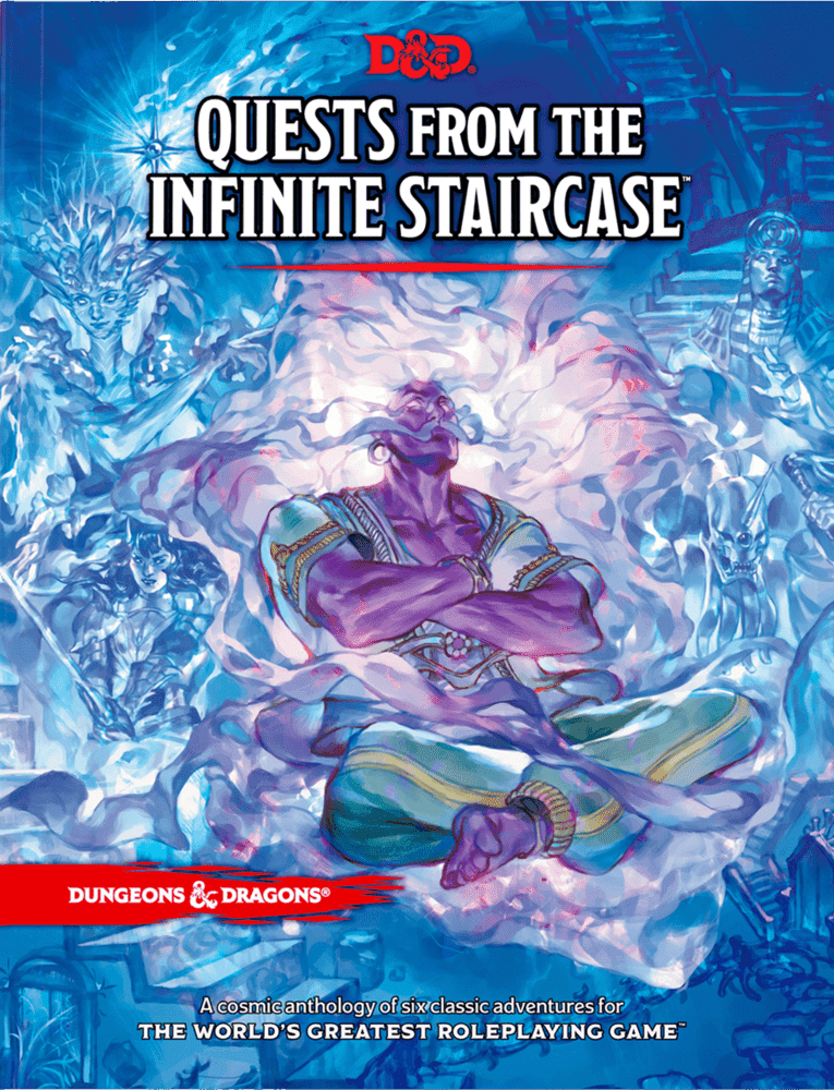 Box cover for Dungeons & Dragons - Quests from the Infinite Staircase - 2024