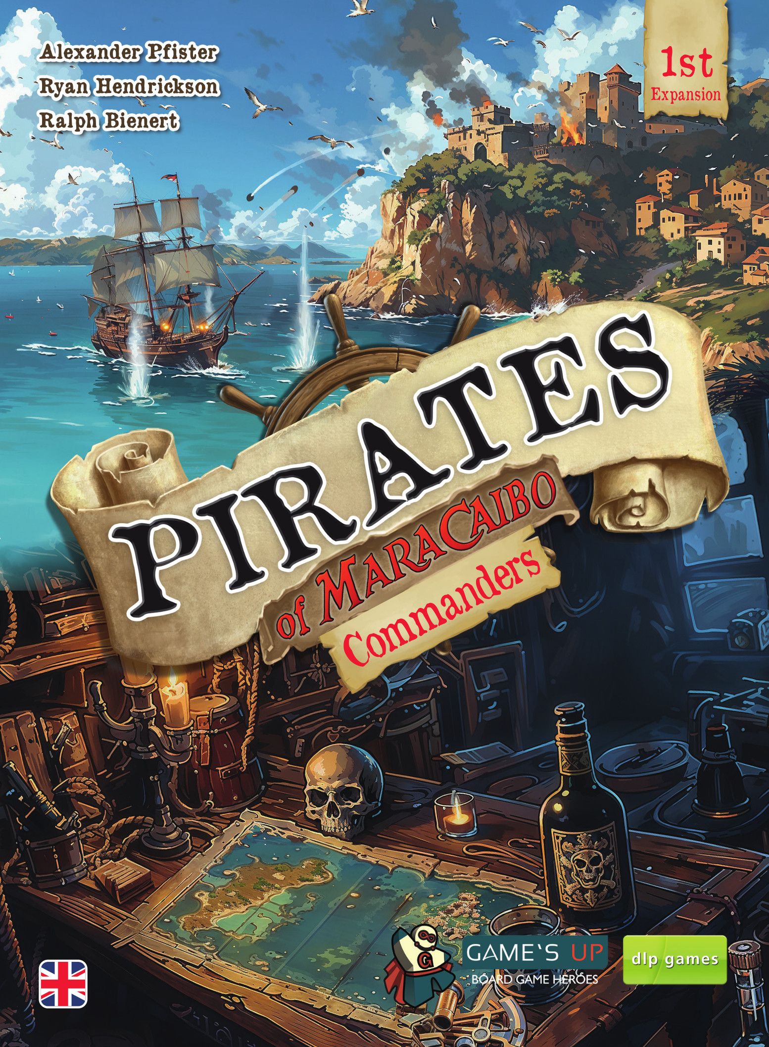 Box cover for Pirates of Maracaibo: Commanders