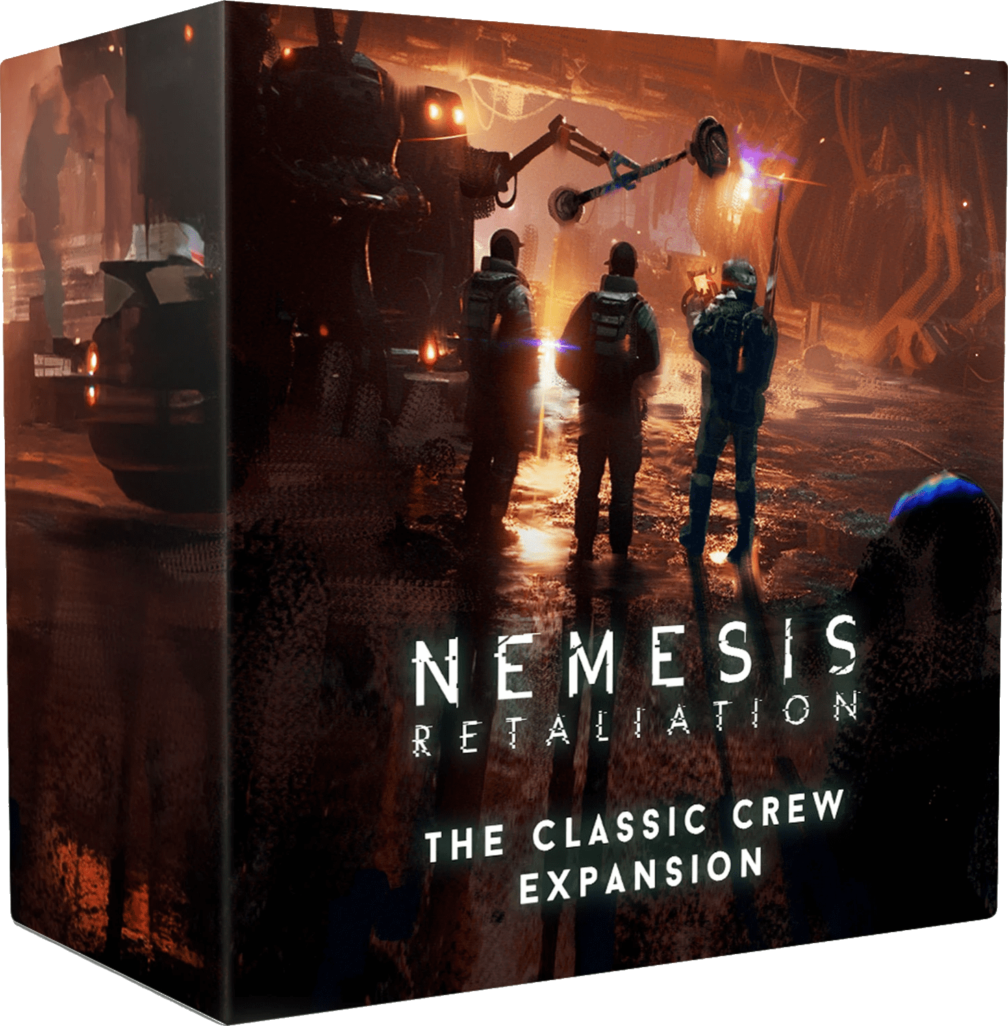 Box cover for Nemesis: Retaliation – The Classic Crew Expansion