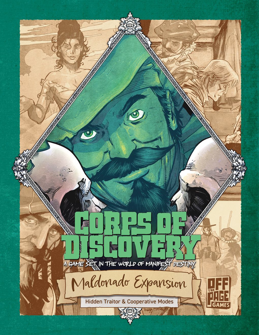Box cover for Corps of Discovery: Expansion 3 – Maldonado