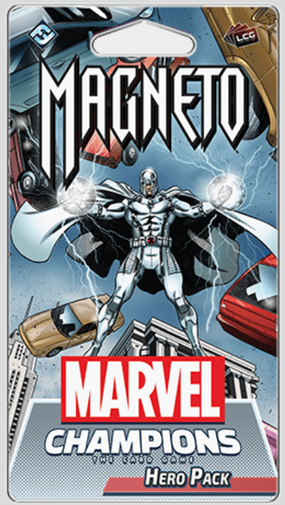 Box cover for Marvel Champions: The Card Game – Magneto Hero Pack