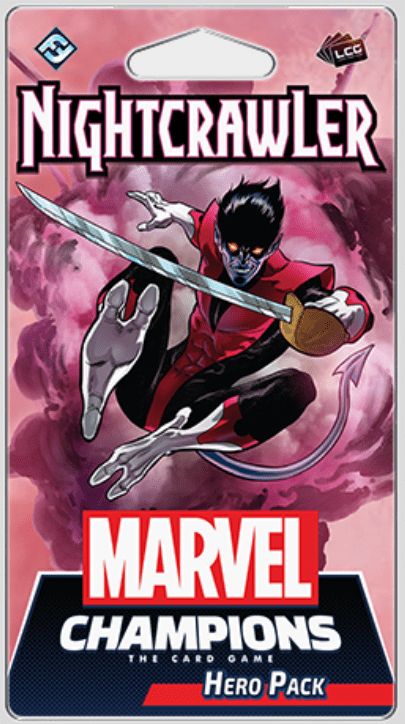 Box cover for Marvel Champions: The Card Game – Nightcrawler Hero Pack