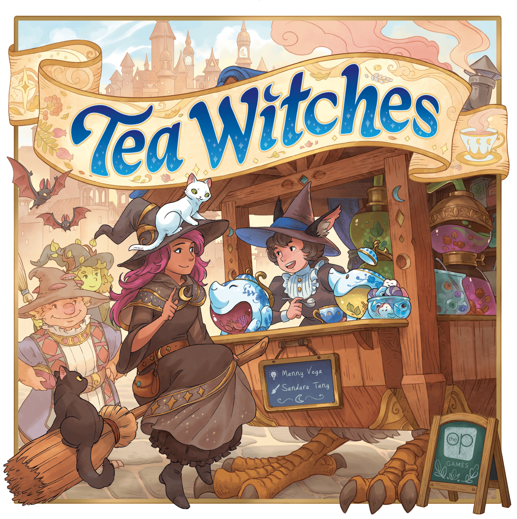 Box cover for Tea Witches