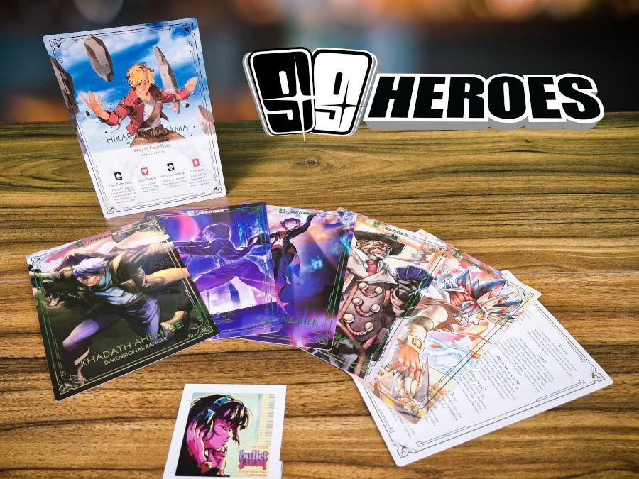 Box cover for 99 Heroes