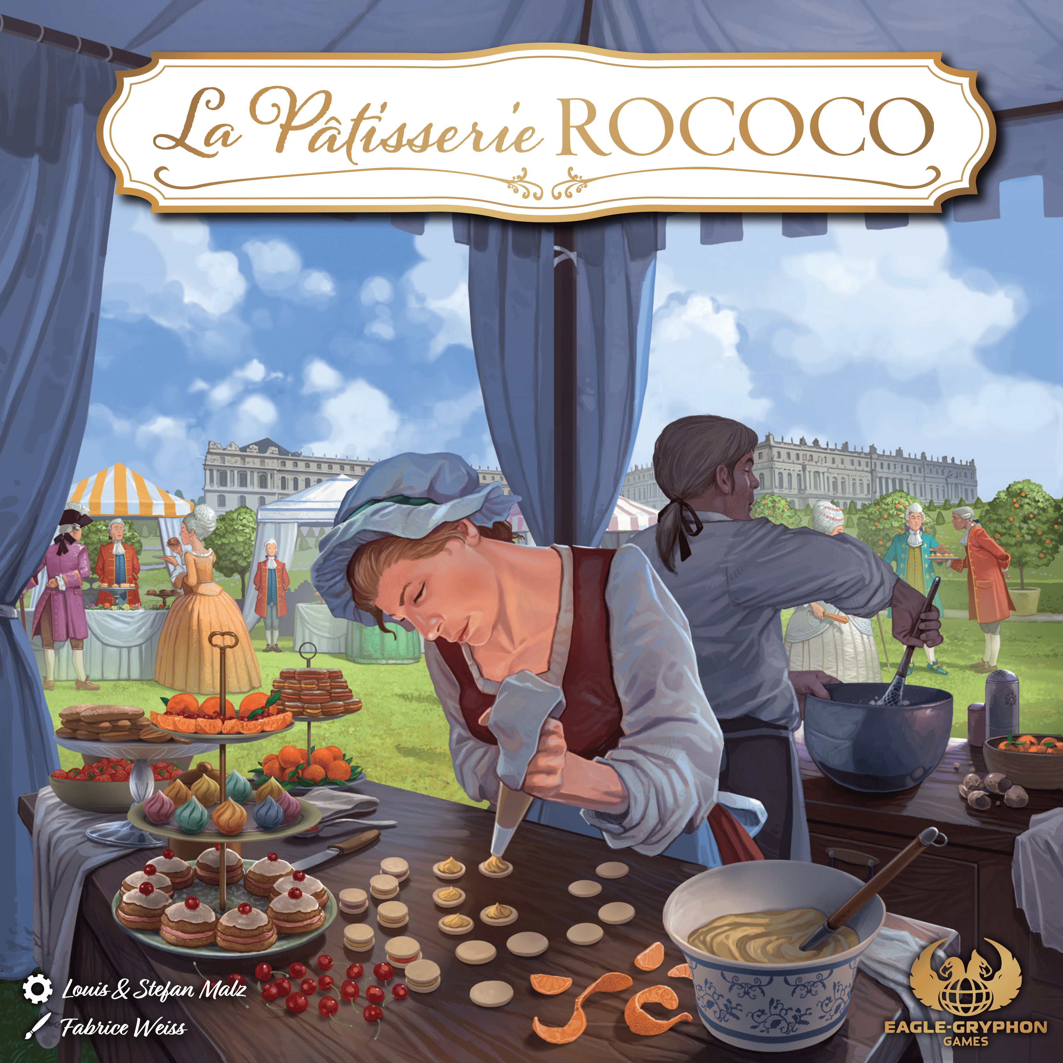 Box cover for La Patisserie Rococo