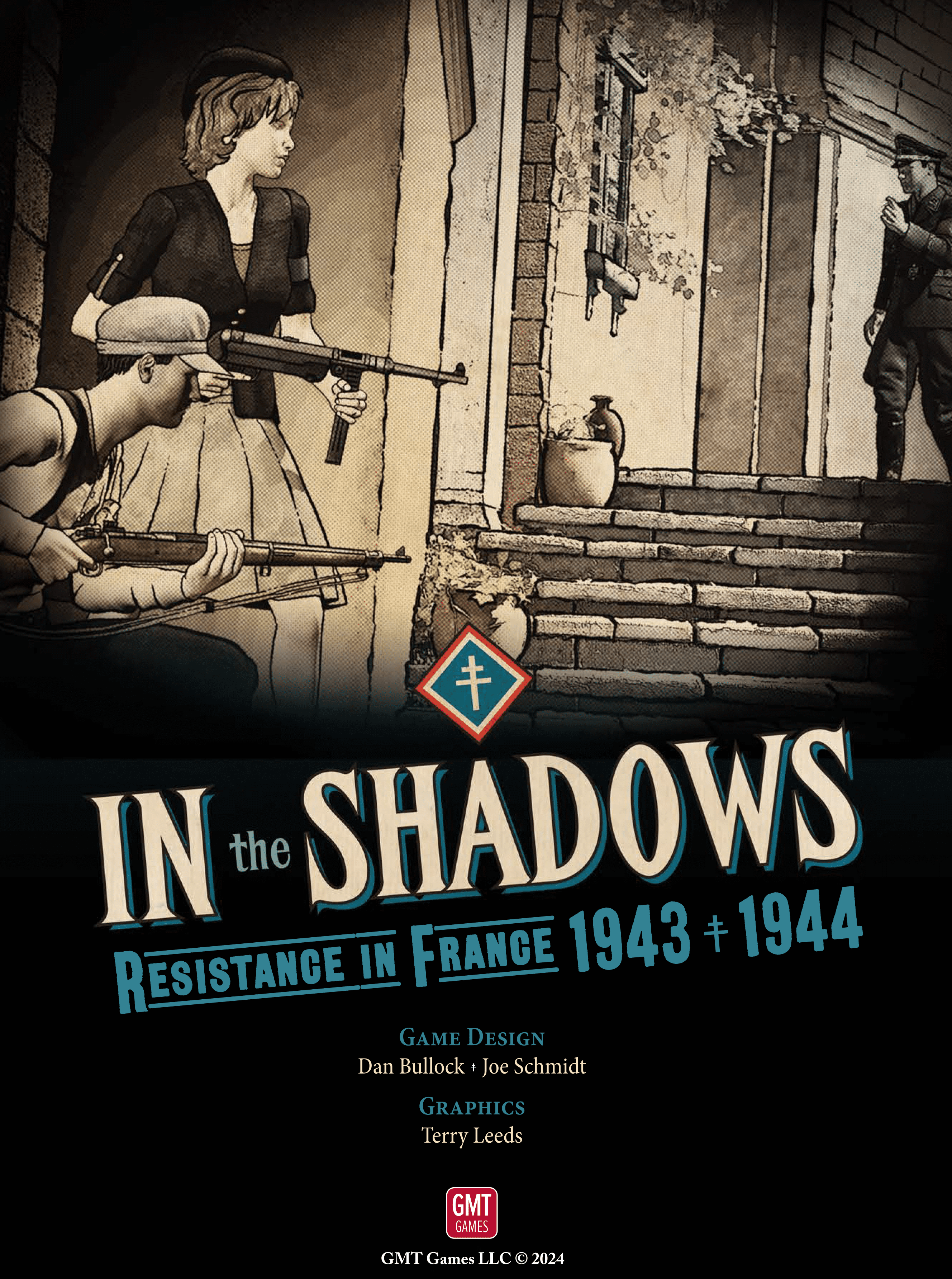 Box cover for In the Shadows: Resistance in France 1943 - 1944