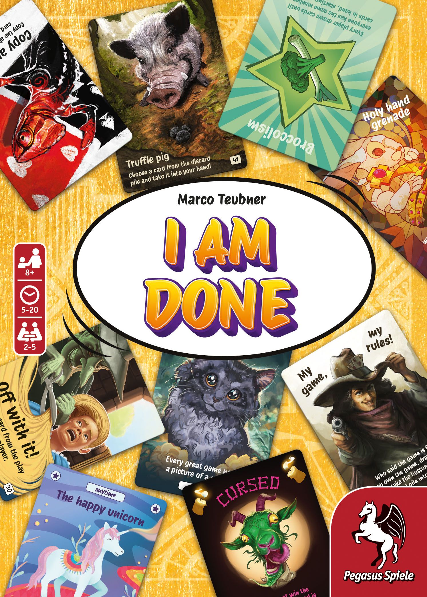 Box cover for I AM DONE