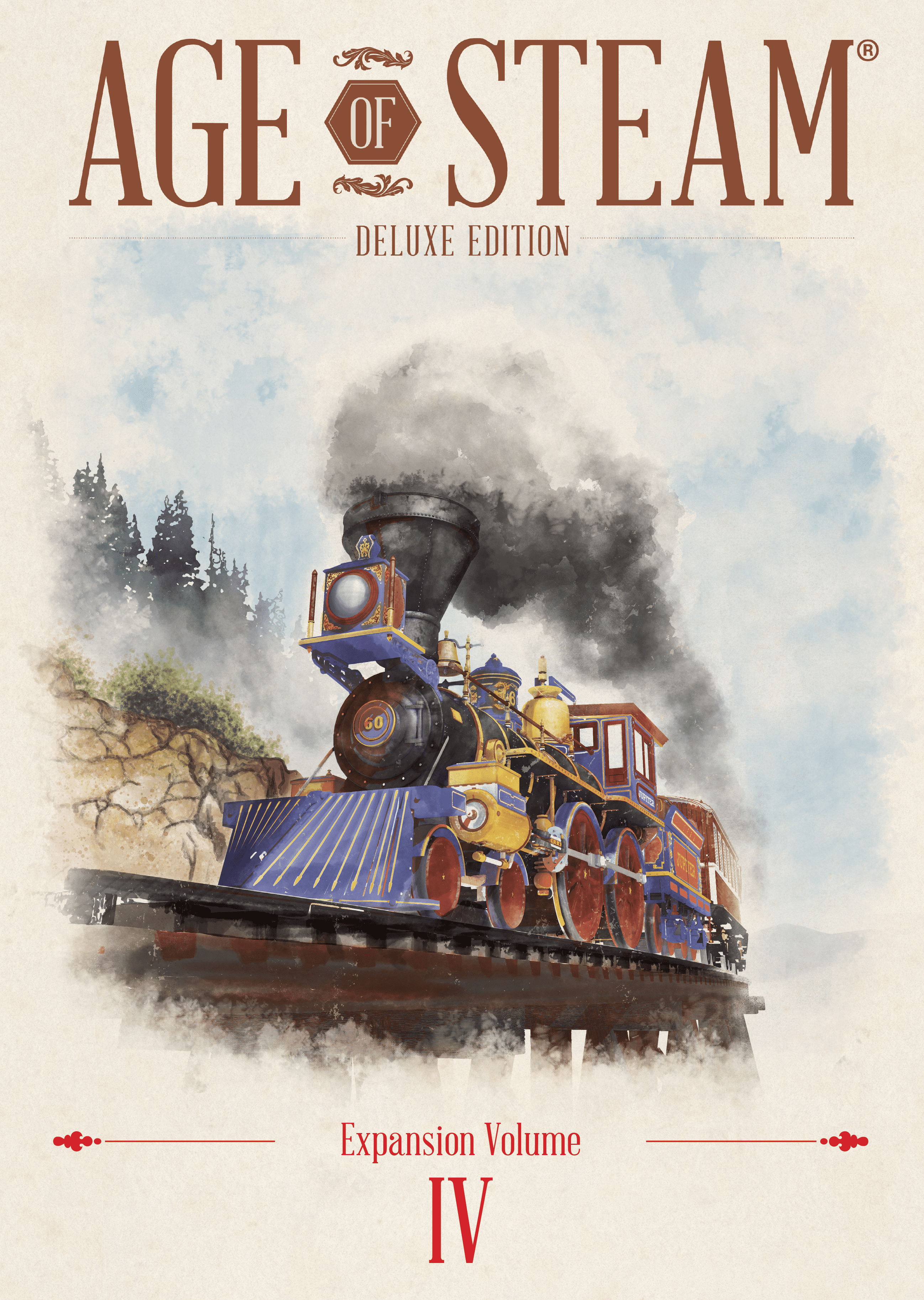 Box cover for Age of Steam Deluxe: Expansion Volume IV