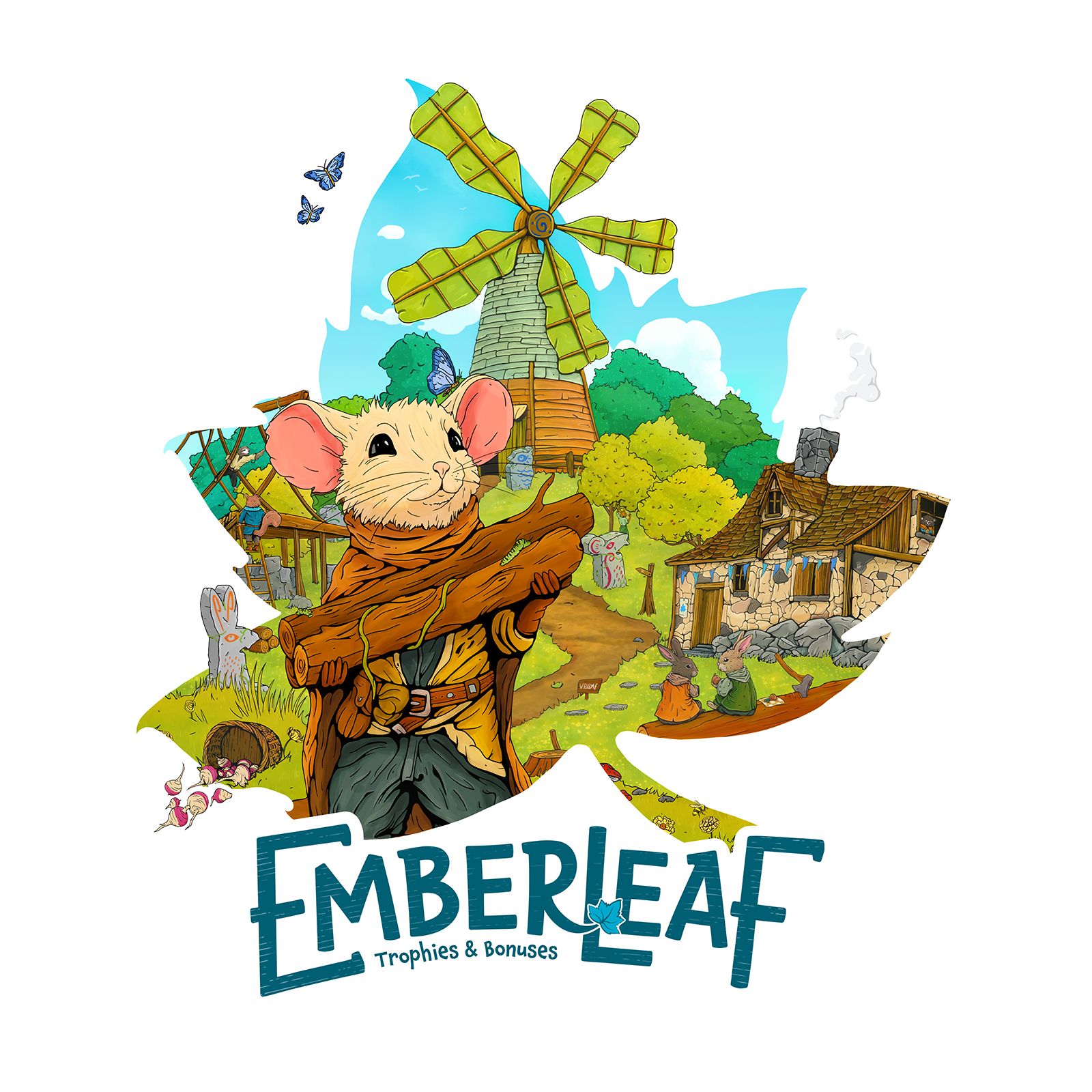 Box cover for Emberleaf: Trophies & Bonuses