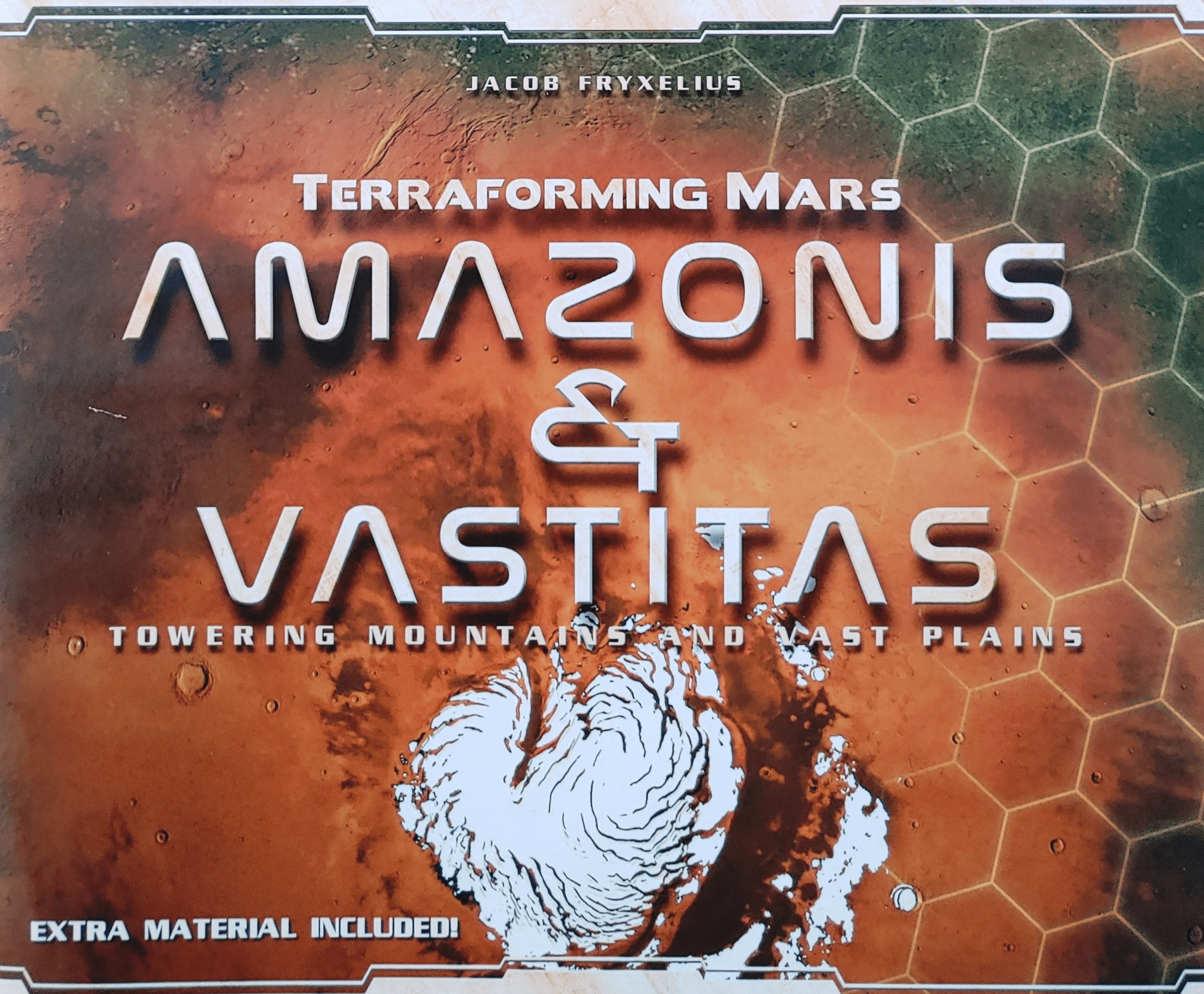 Box cover for Terraforming Mars: Amazonis & Vastitas