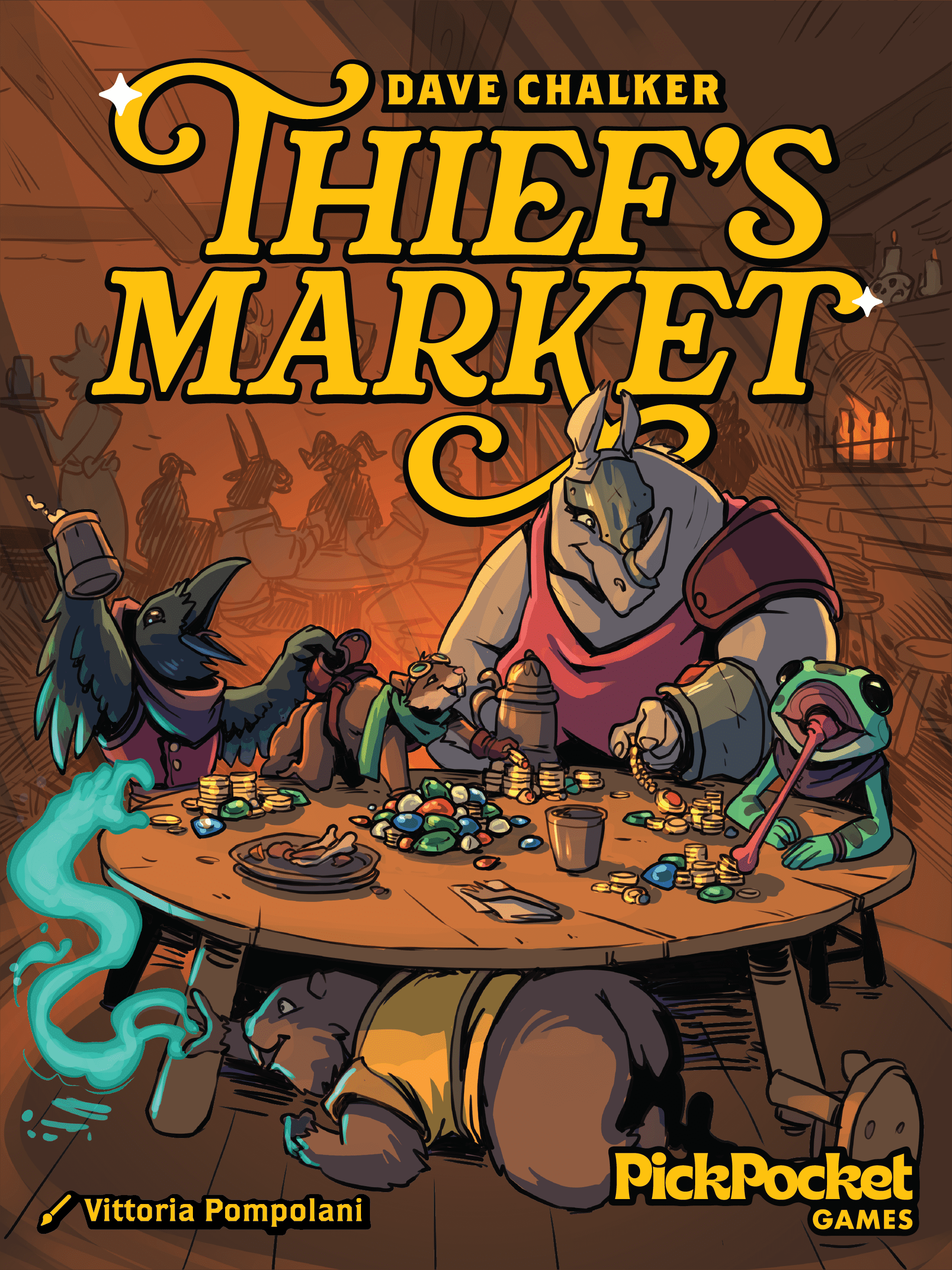 Box cover for Thief's Market