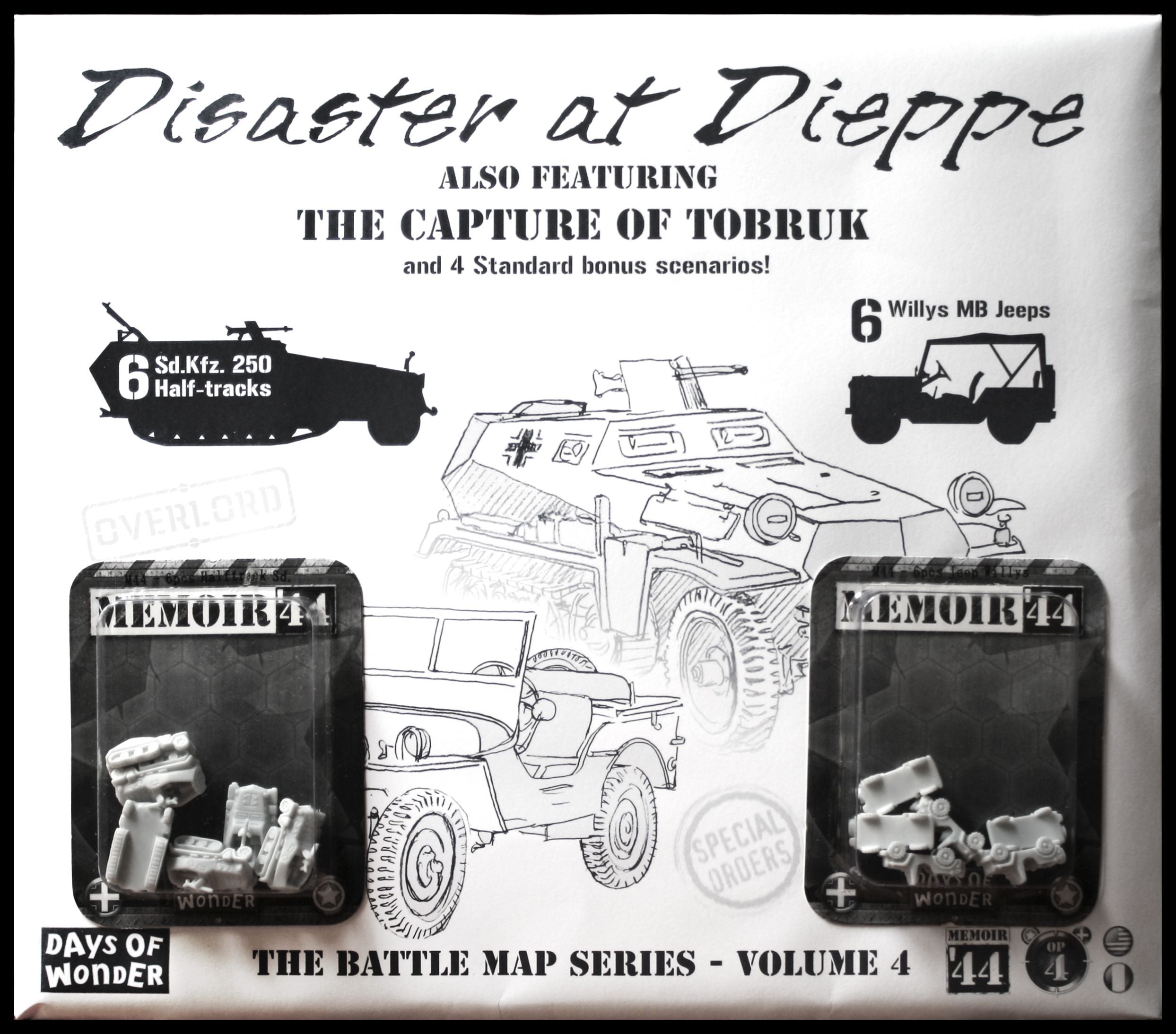 Box cover for Memoir '44: Disaster at Dieppe