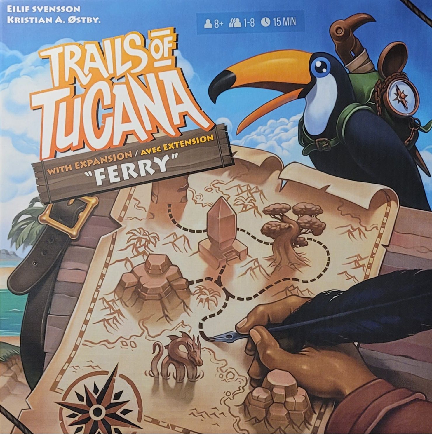 Box cover for Trails of Tucana