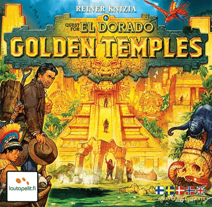 Box cover for The Quest for El Dorado: The Golden Temples